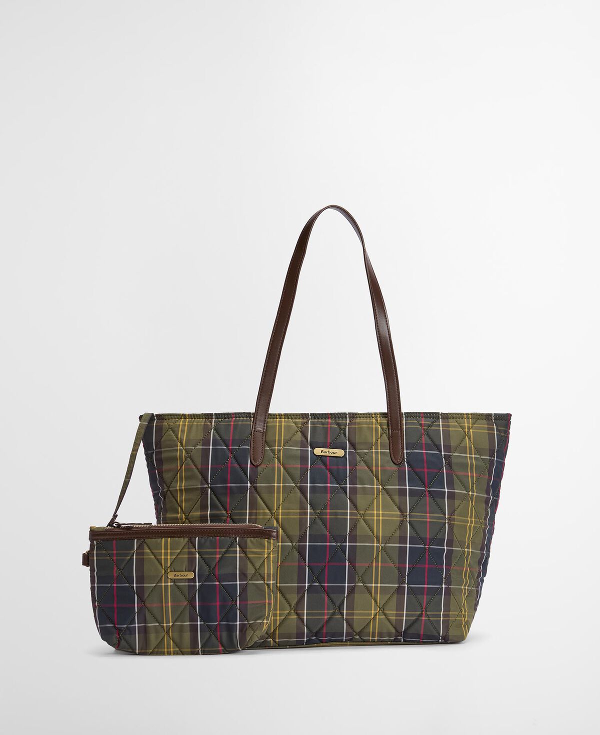 Barbour – Wetherham Quilted Tartan Bag – Classic Tartan