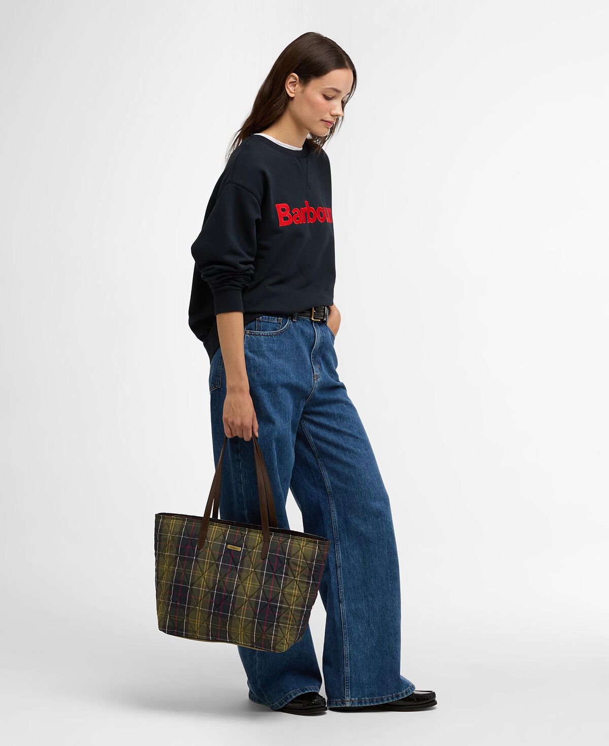 Barbour – Wetherham Quilted Tartan Bag – Classic Tartan