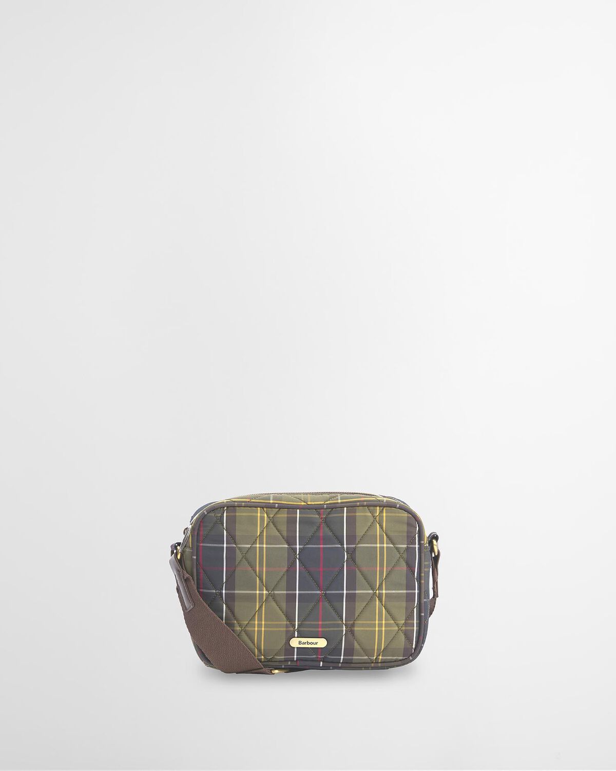 Barbour – Quilted Crossbody Bag – Classic Tartan
