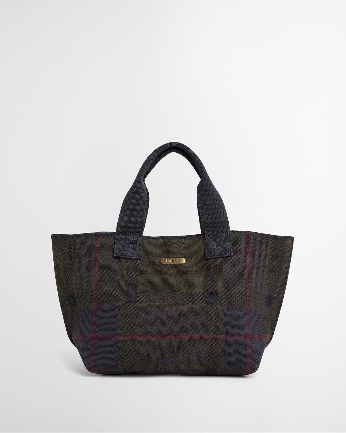 Barbour – Layla Tartan Mini Tote Bag – Shadow Classic Tartan