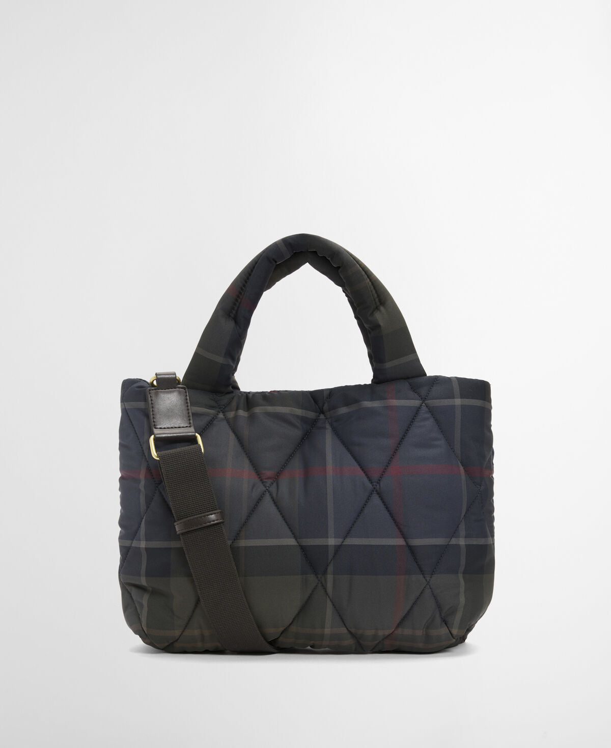 Barbour – TTN Arlene Mini Quilt Tote Bag – Shadow Classic Tartan