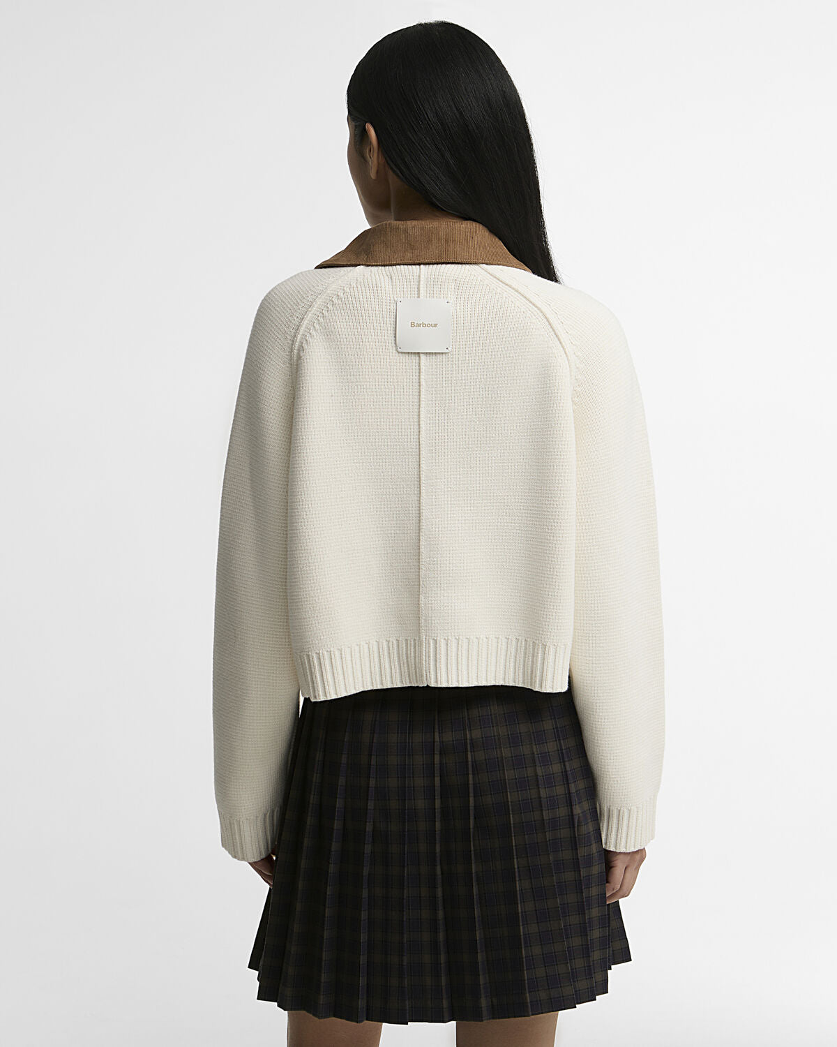 Barbour – Alverstone Knitted Cardigan (Donna) – Ecru
