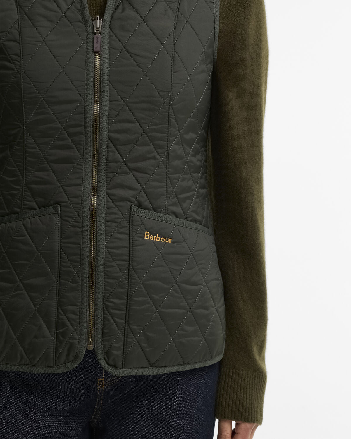 Barbour – Fleece Betty Liner (Donna) – Dark Olive