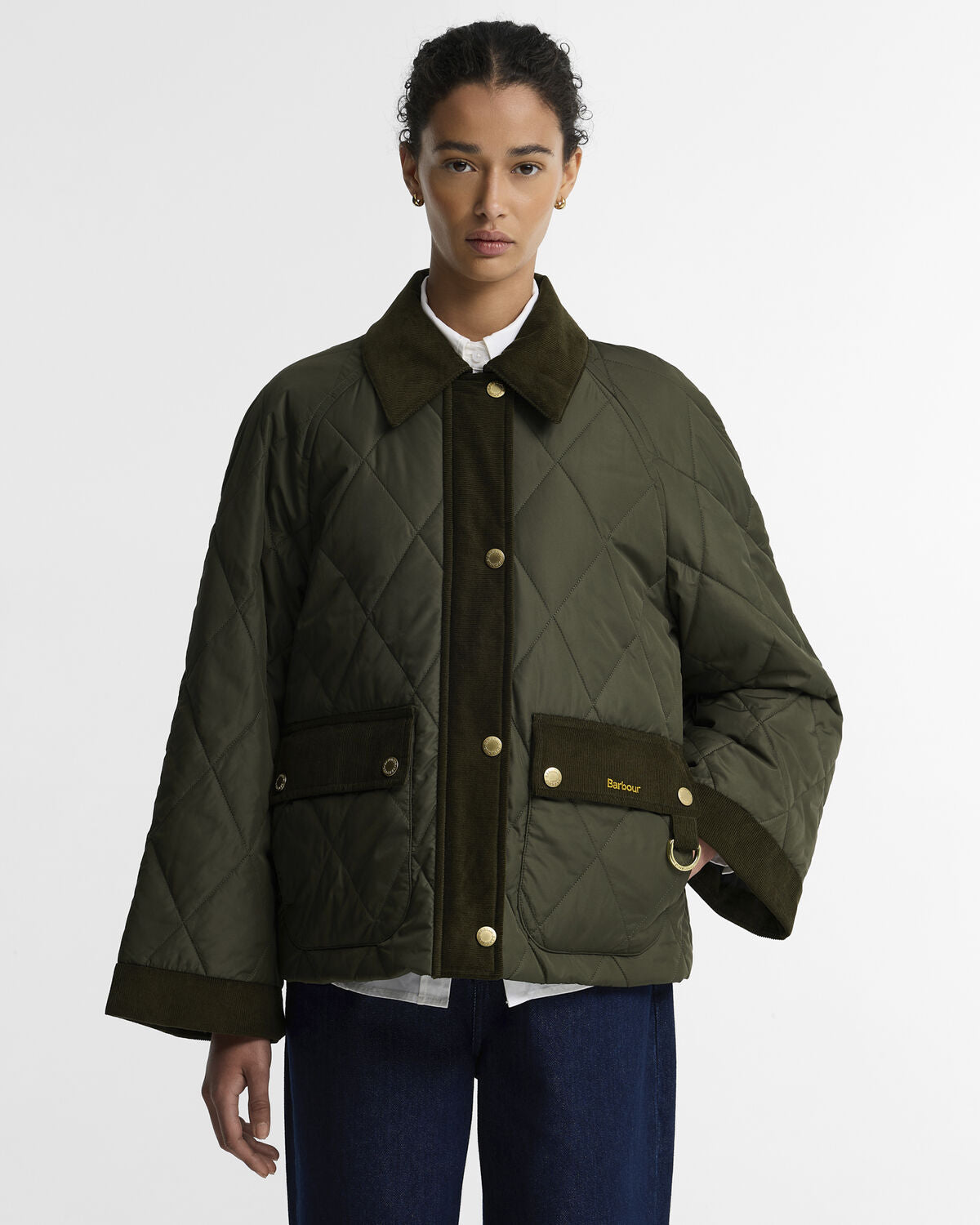 Barbour – Kilnwick Quilted Jacket (Donna) – Olive/Shadow Classic