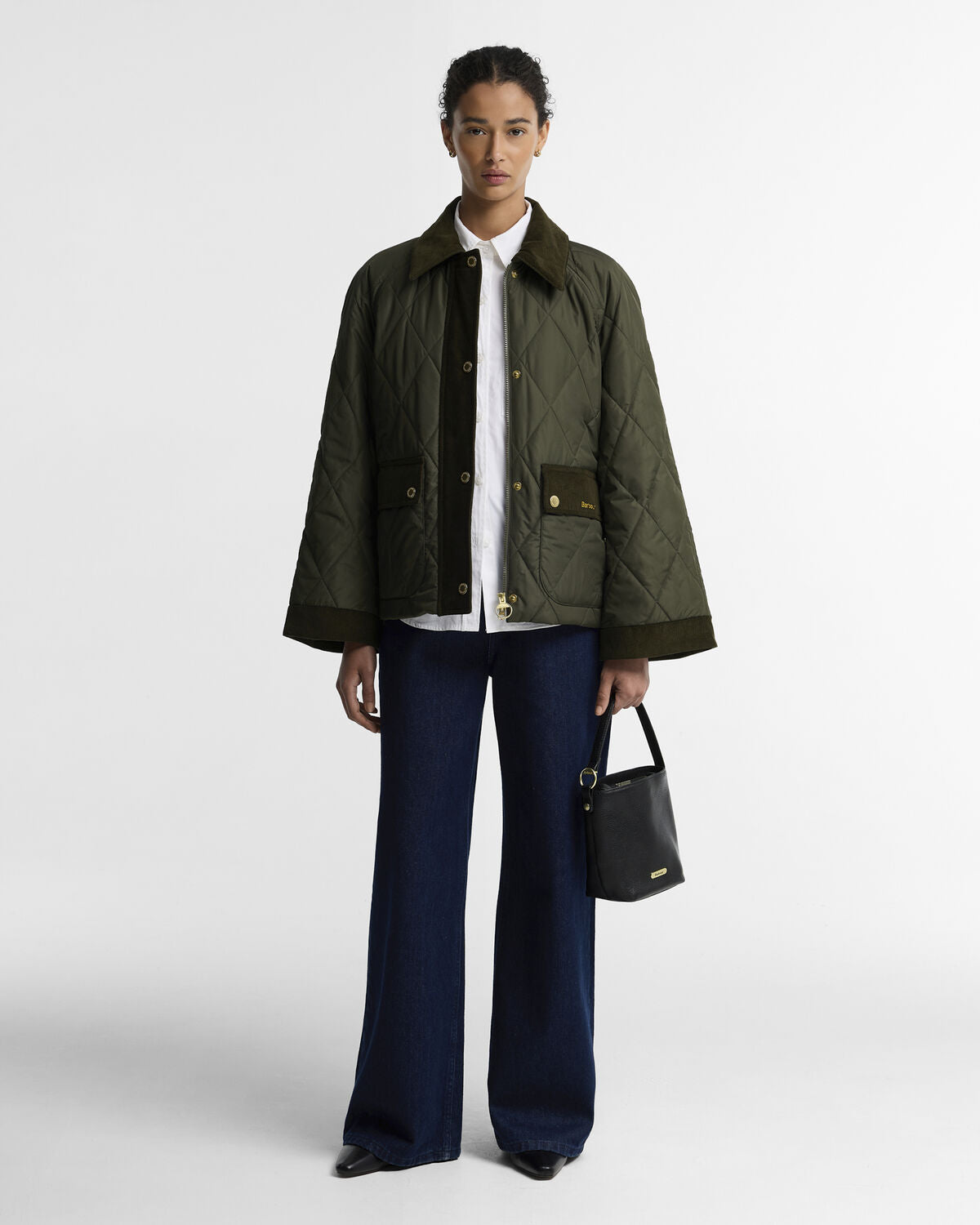Barbour – Kilnwick Quilted Jacket (Donna) – Olive/Shadow Classic