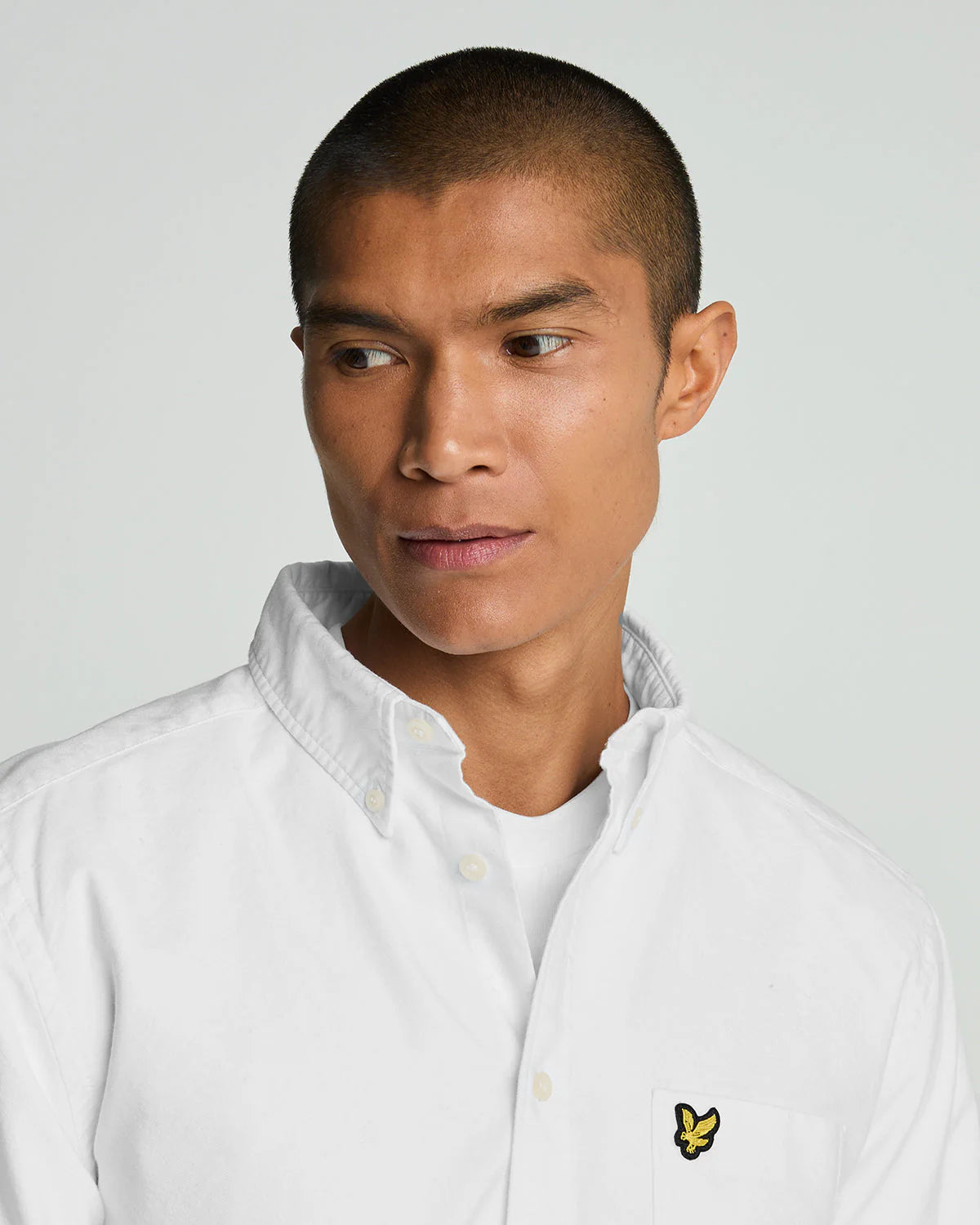 Plain Oxford Shirt Lyle & Scott - White