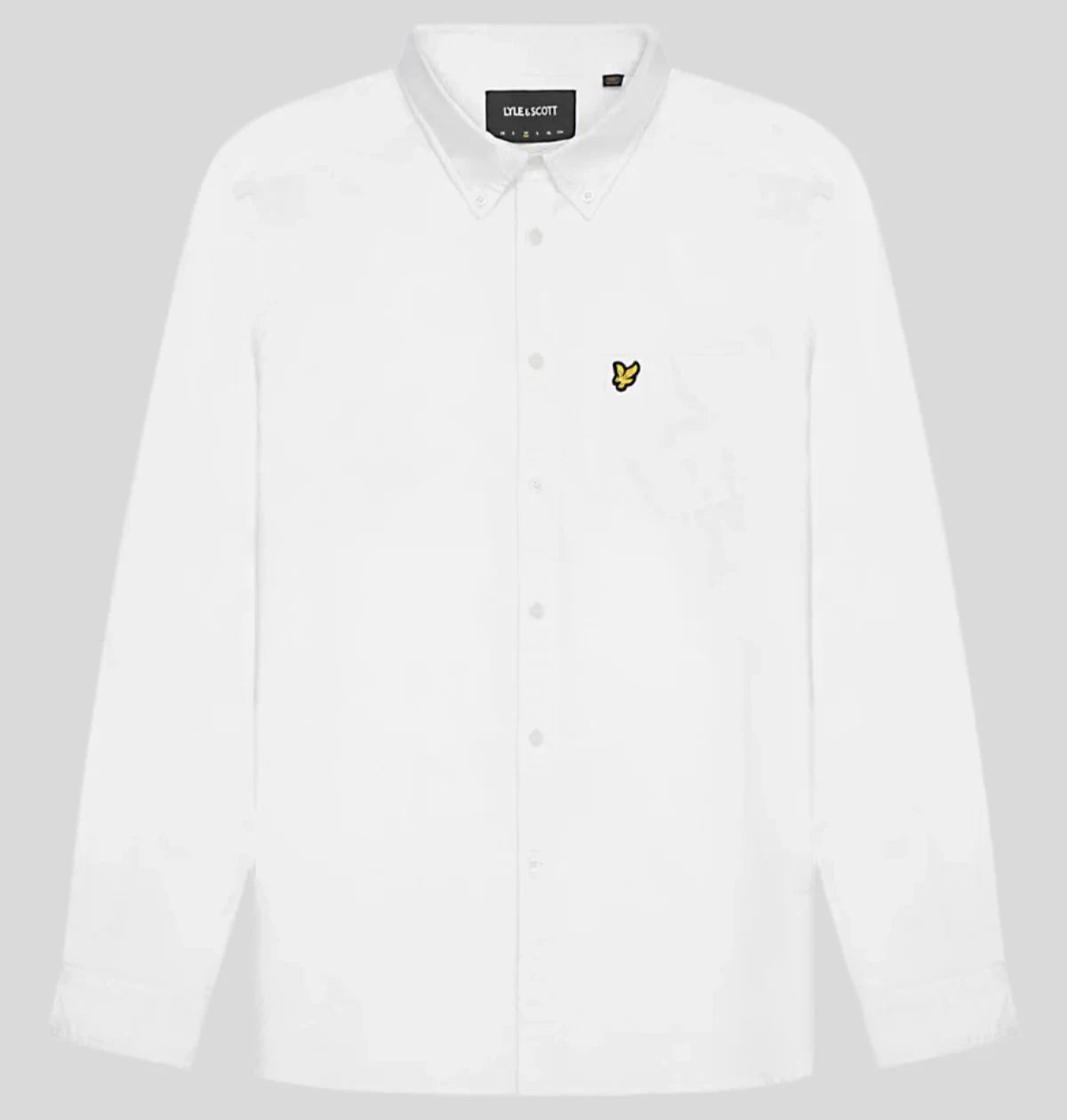 Plain Oxford Shirt Lyle & Scott - White