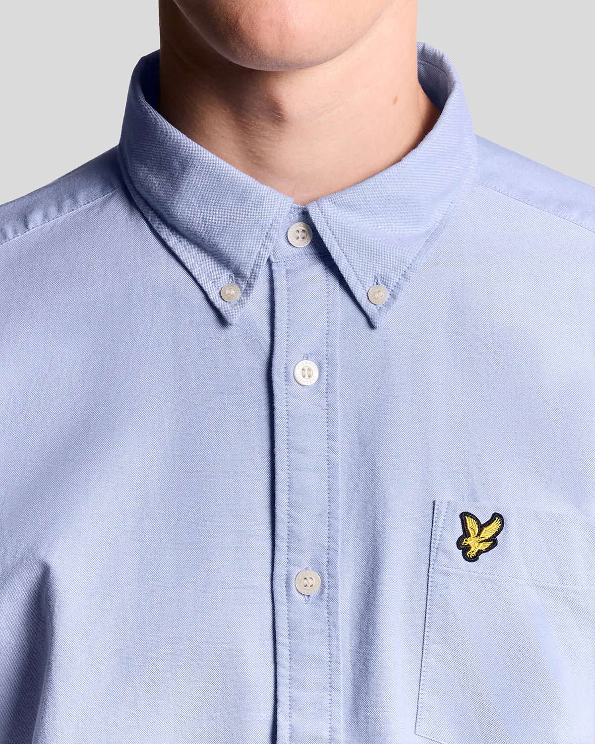 Plain Oxford Shirt Lyle & Scott AW25 - Riviera