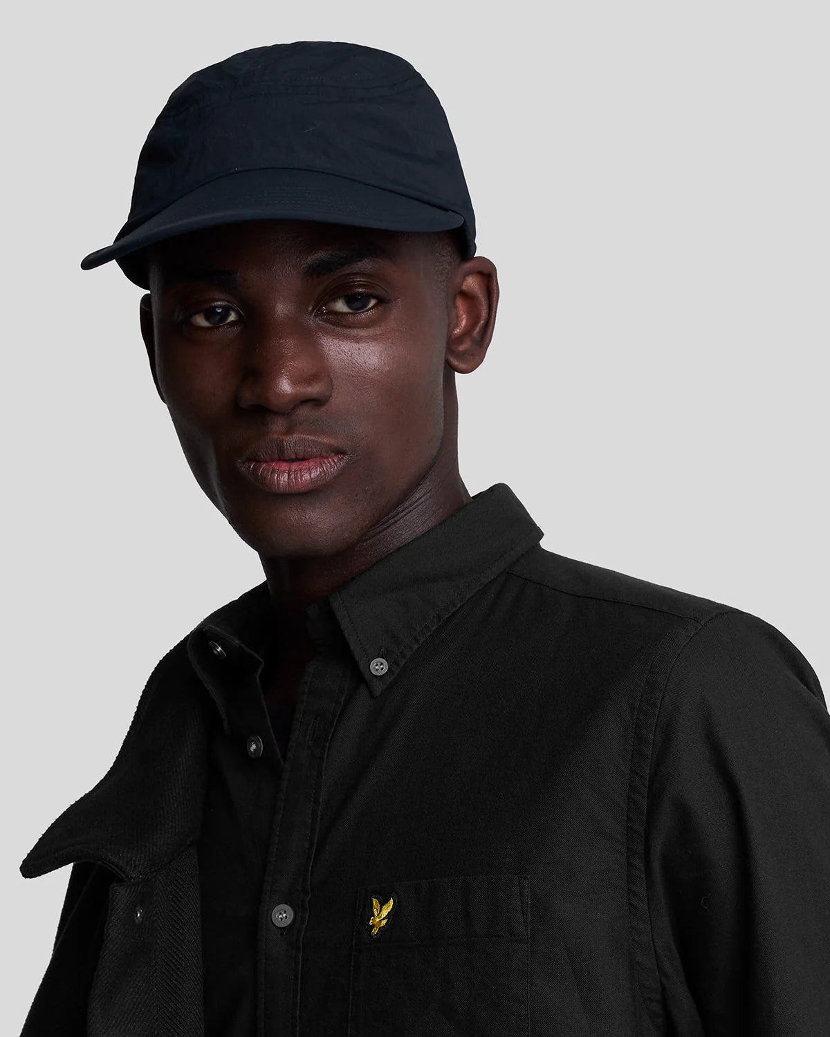 Plain Oxford Shirt Lyle & Scott - Black