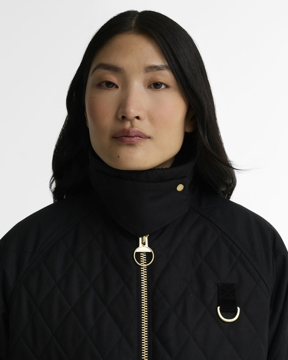 Barbour – Icons Quilted Spey Wax Jacket (Donna) – Black/Classic