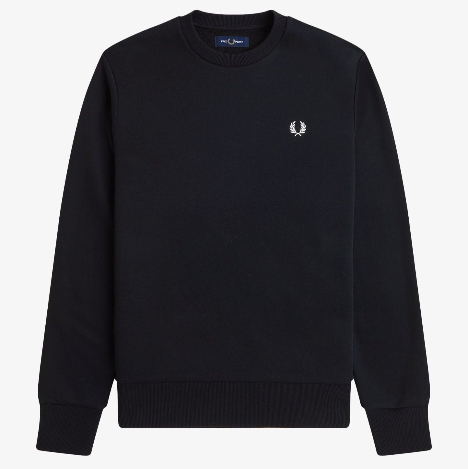 Bold Branding Crewneck Sweat Fred Perry AW25 - Black