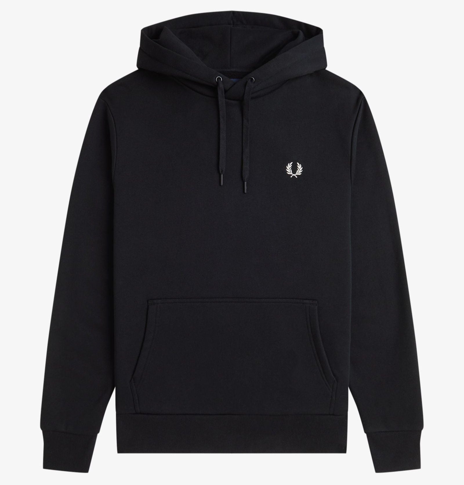 Bold Branding Hooded Sweatshirt Fred Perry AW25 - Black