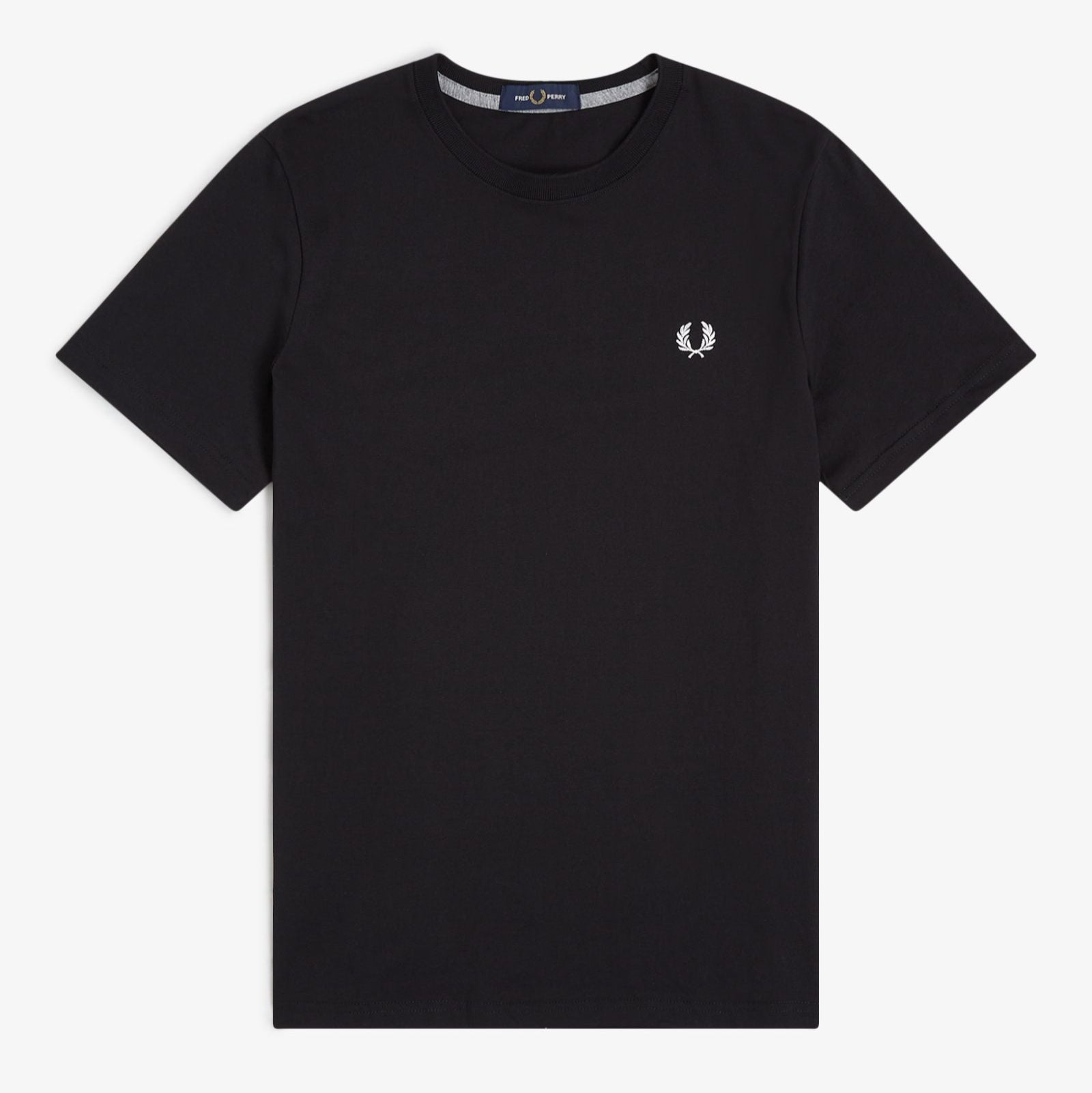 Crew Neck T-Shirt Fred Perry AW25 - Black