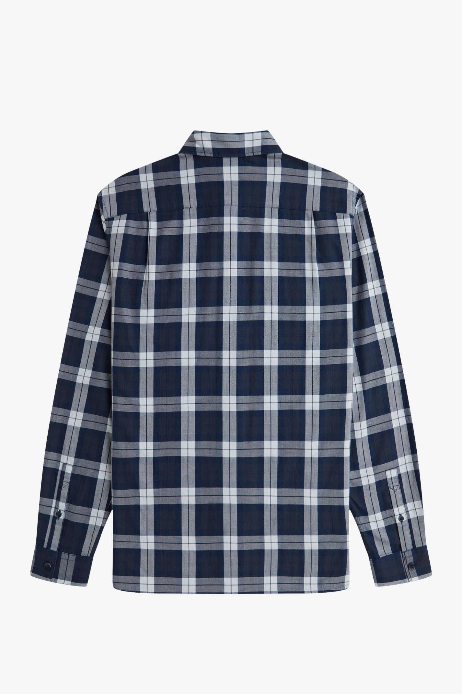 Tartan Twill Shirt Fred Perry AW25 - Dark Airforce