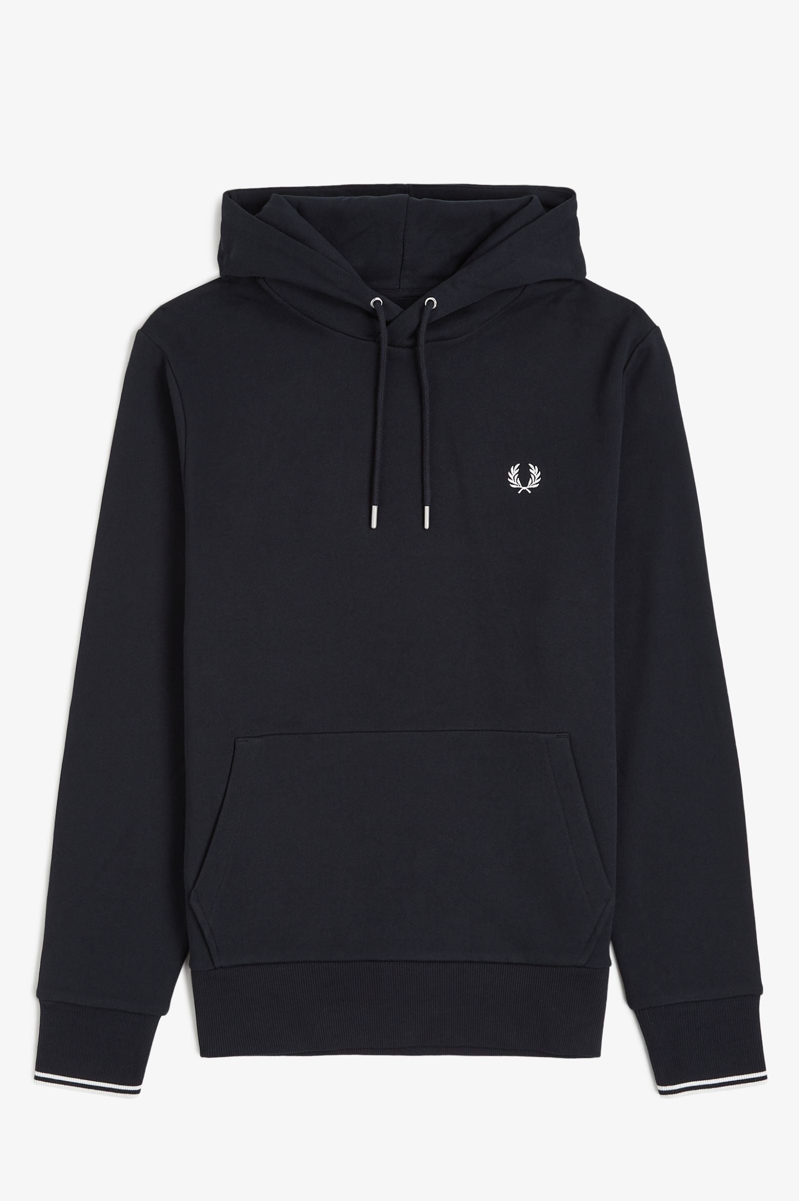 FP Tipped Hooded Sweatshirt Fred Perry - Navy