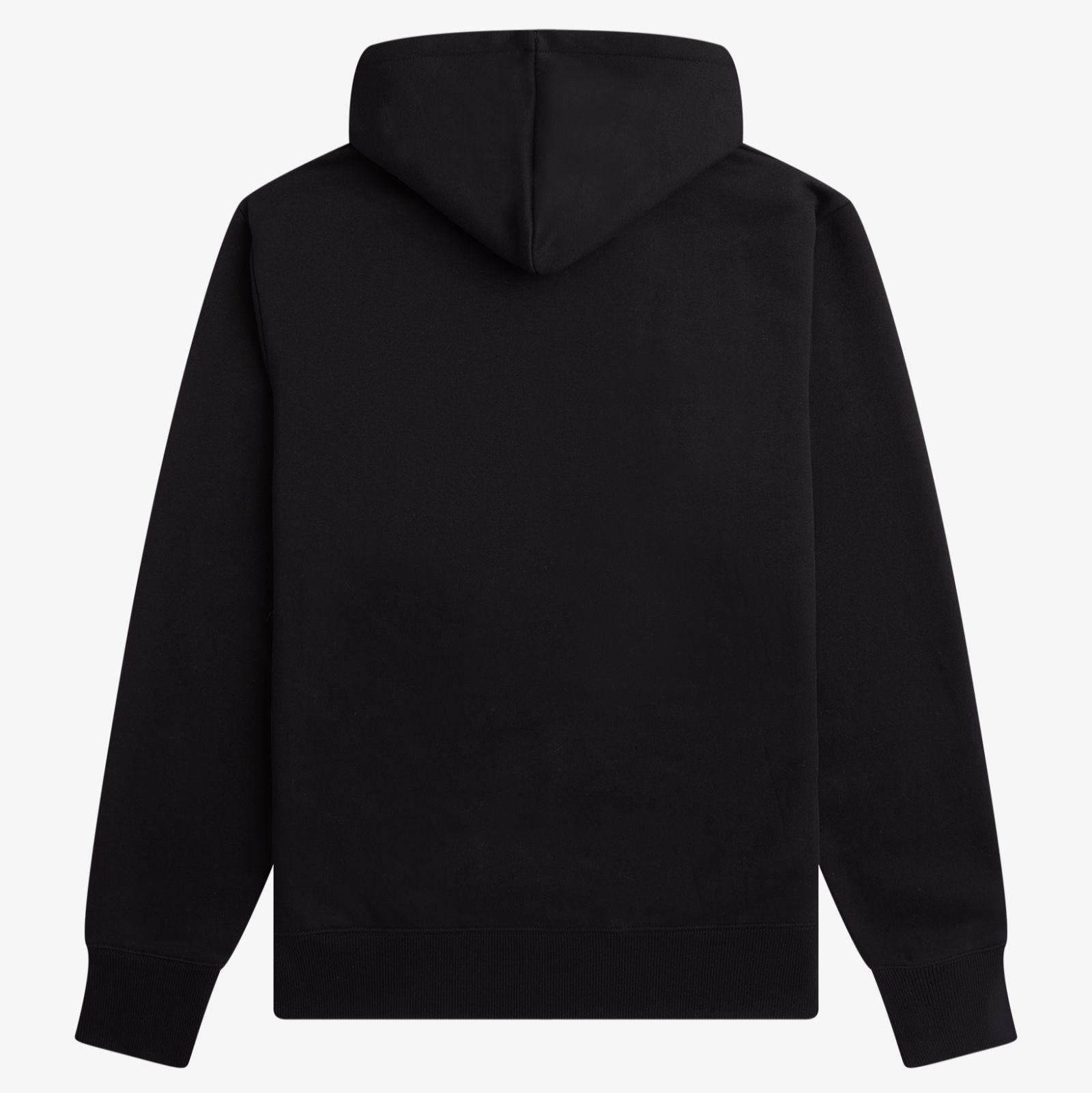 FP Embroidered Hooded Sweatshirt Fred Perry - Black