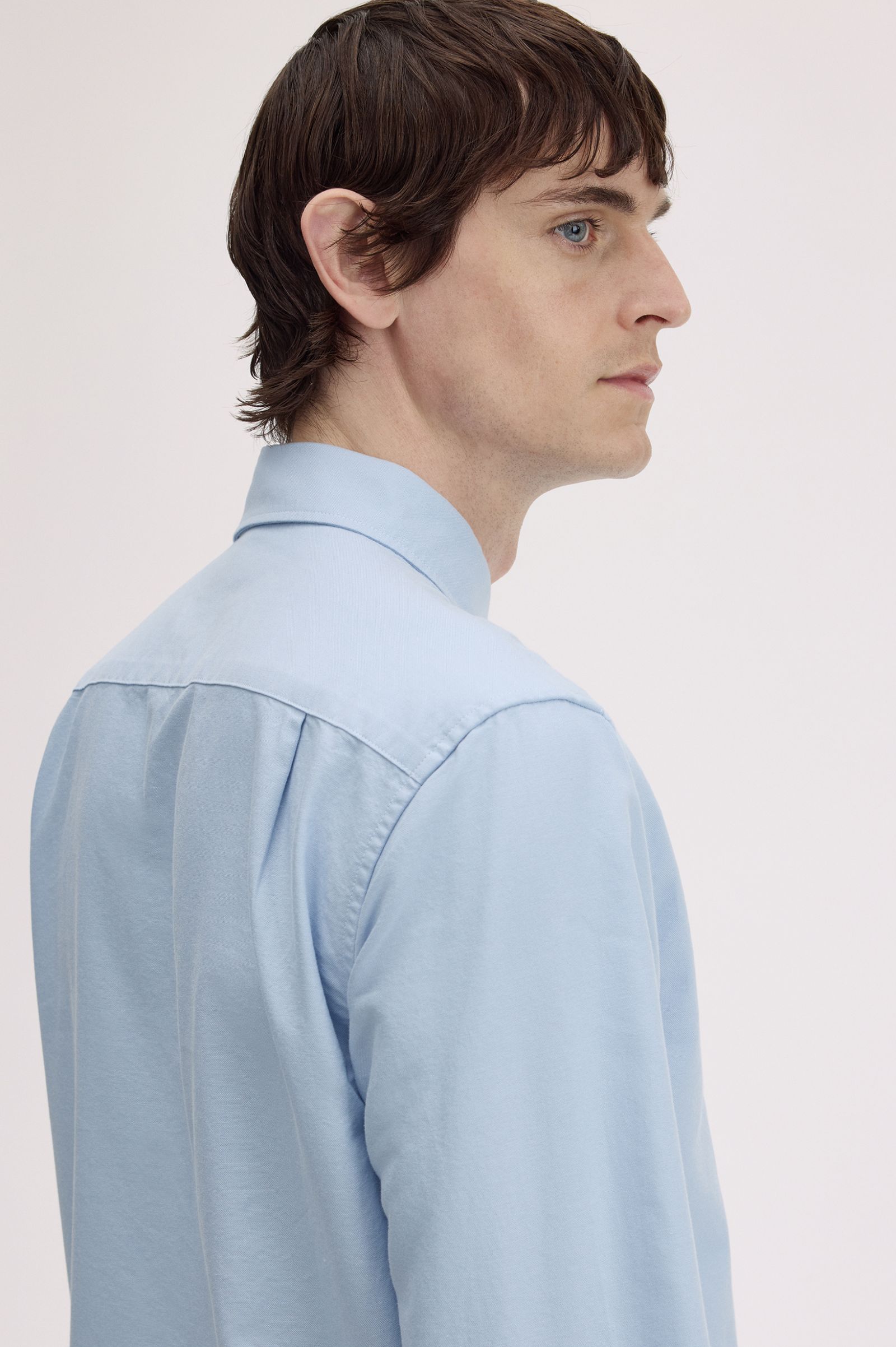 Oxford Shirt Fred Perry AW25 - Light Smoke