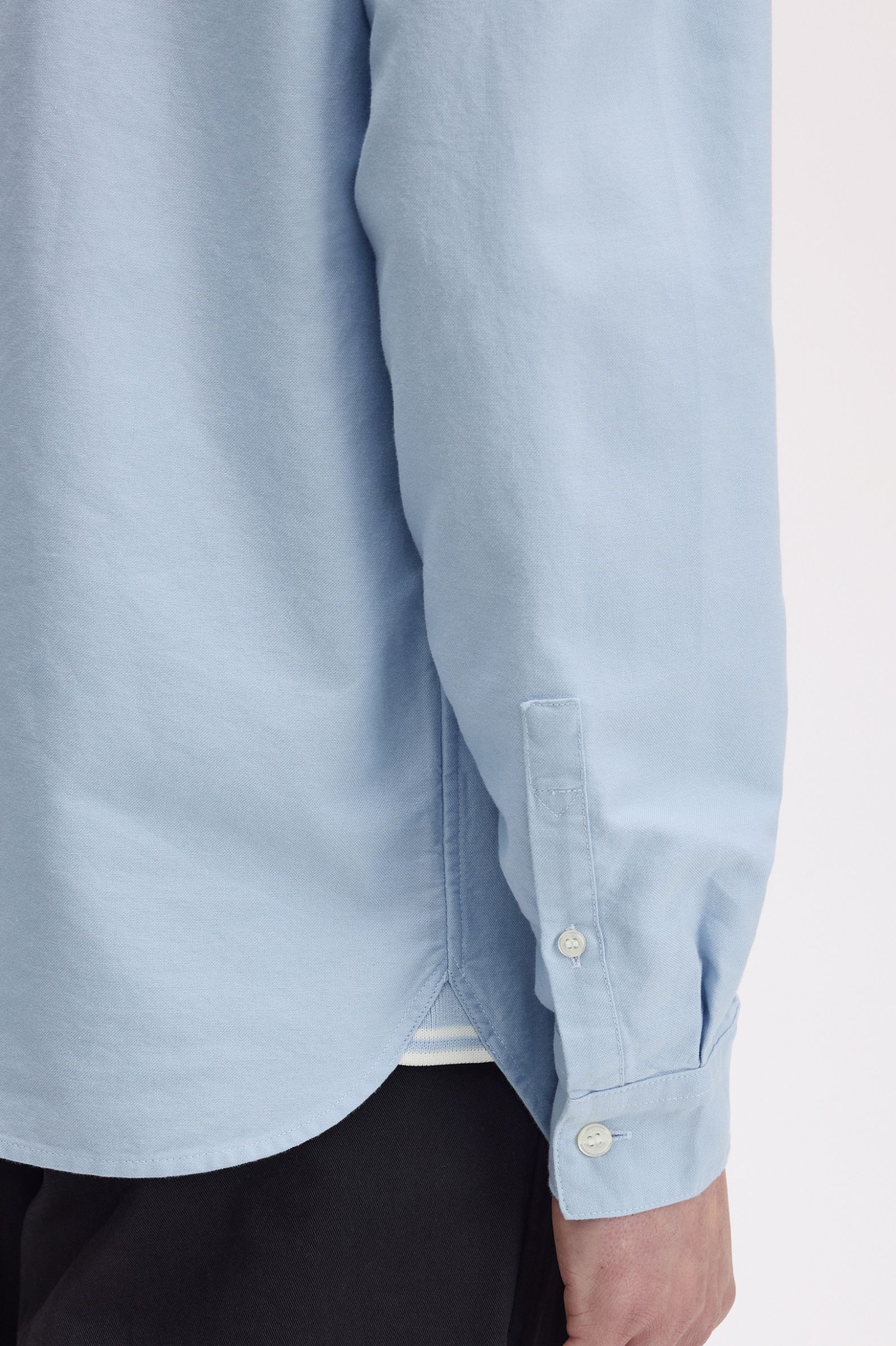 Oxford Shirt Fred Perry AW25 - Light Smoke