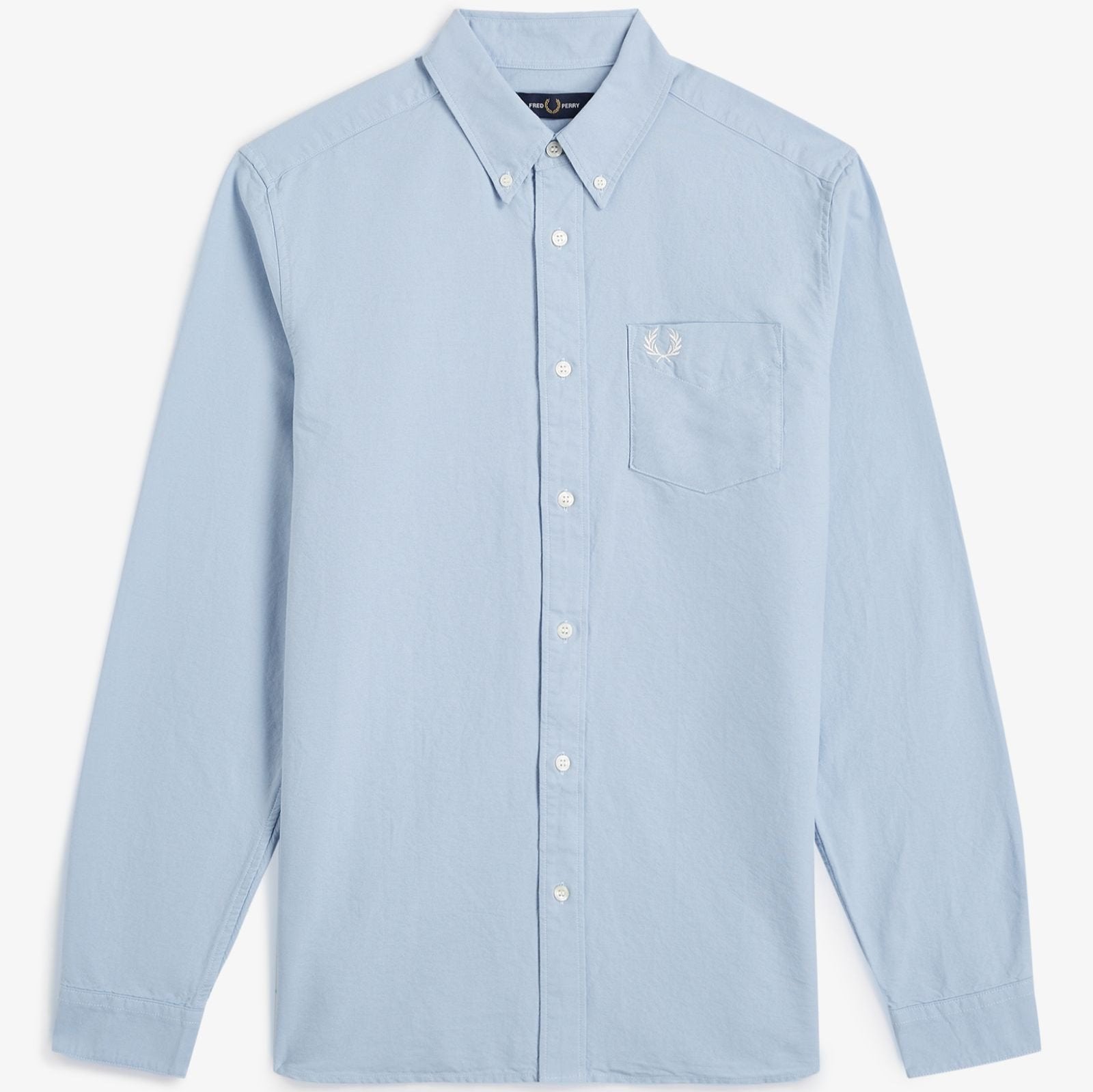 FP Oxford Shirt Fred Perry - Light Smoke