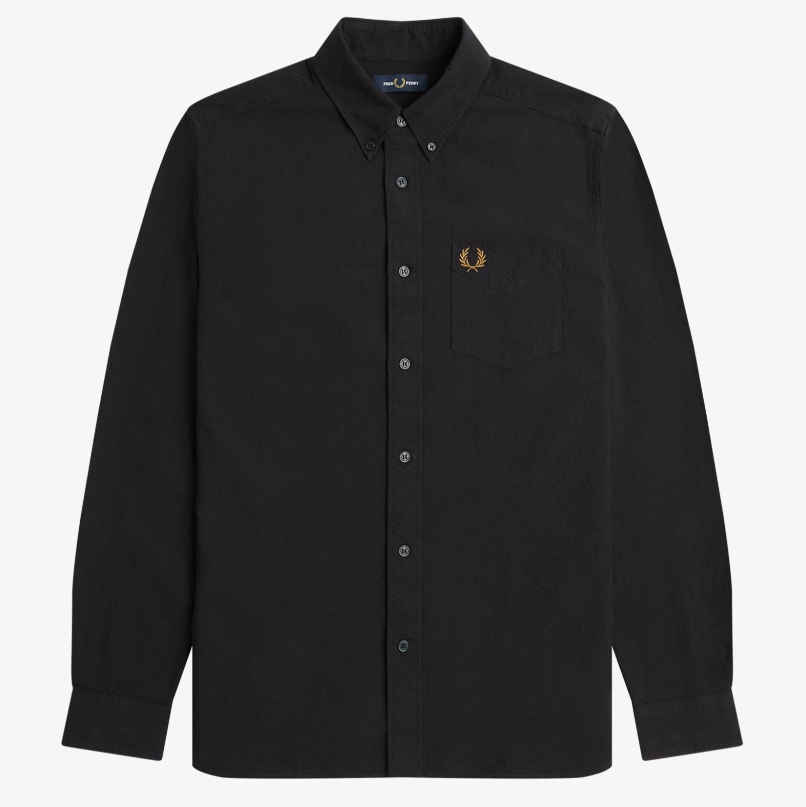 Oxford Shirt Fred Perry AW25 - Black