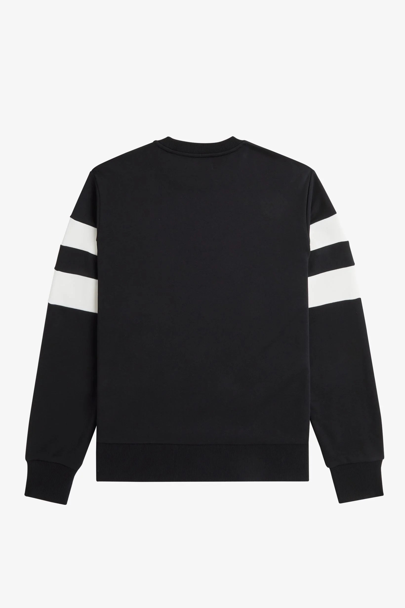 FP Tipped Sleeve Sweatshirt Fred Perry - Black