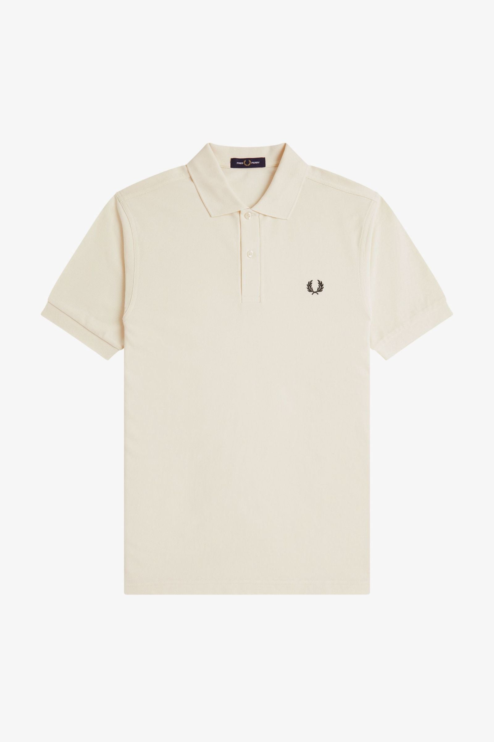 Fred Perry The Fred Perry Shirt - Ecru / Grassroots