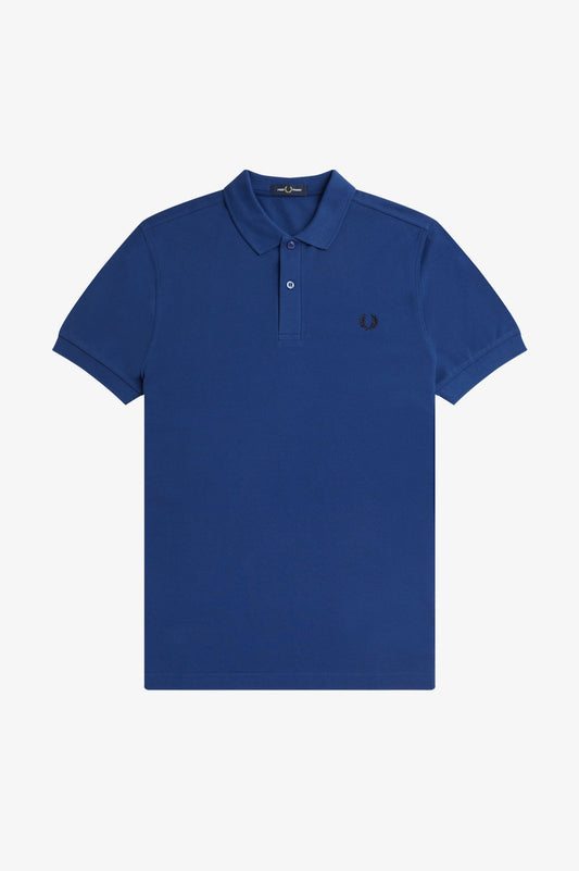 FP PLAIN FRED PERRY SHIRT SHADEDCOBALT/NVY