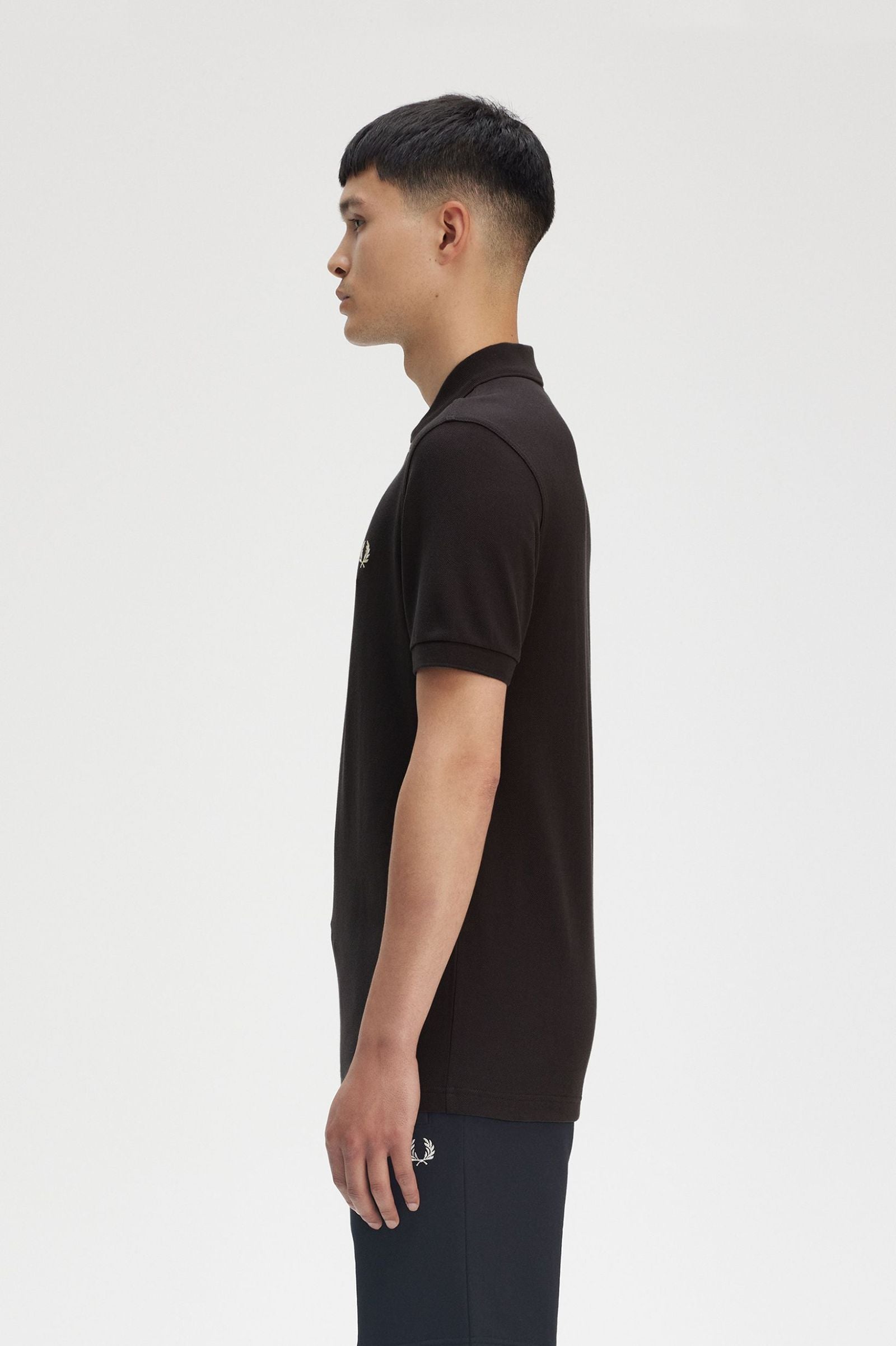 The Fred Perry Polo Shirt Fred Perry - Anchor Grey / Oatmeal