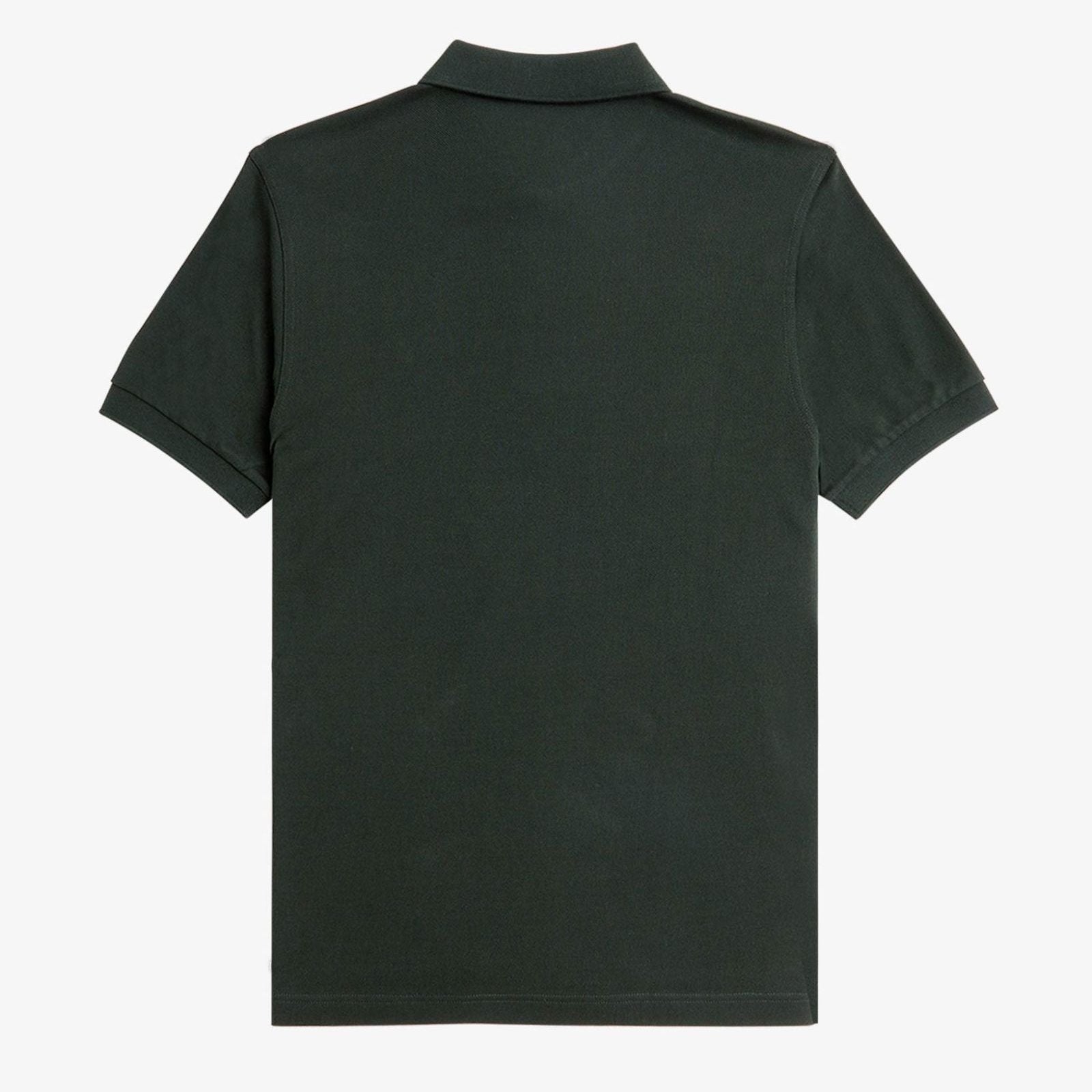 FP Plain Fred Perry Polo Shirt - Night Green / Ocean