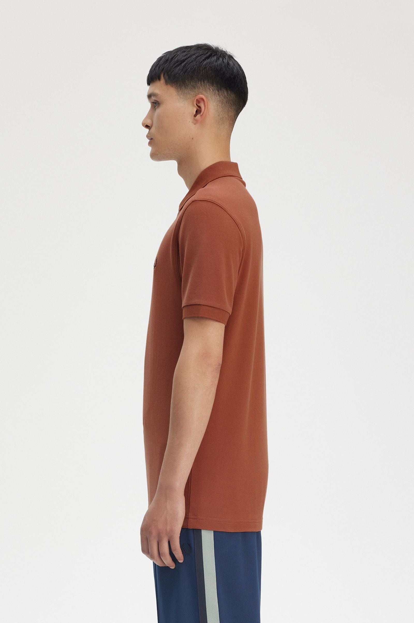 The Fred Perry Polo Shirt Fred Perry - Cinnamon / Carrington Brick