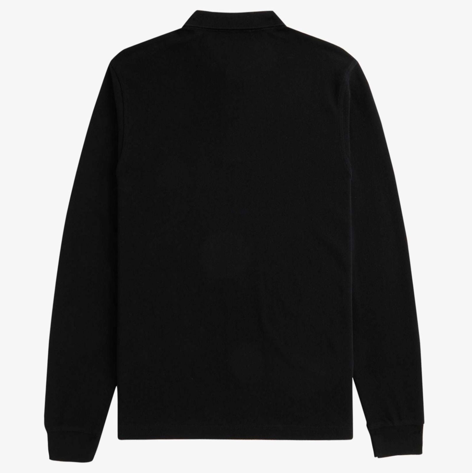 Long Sleeve Fred Perry Shirt AW25 - Black