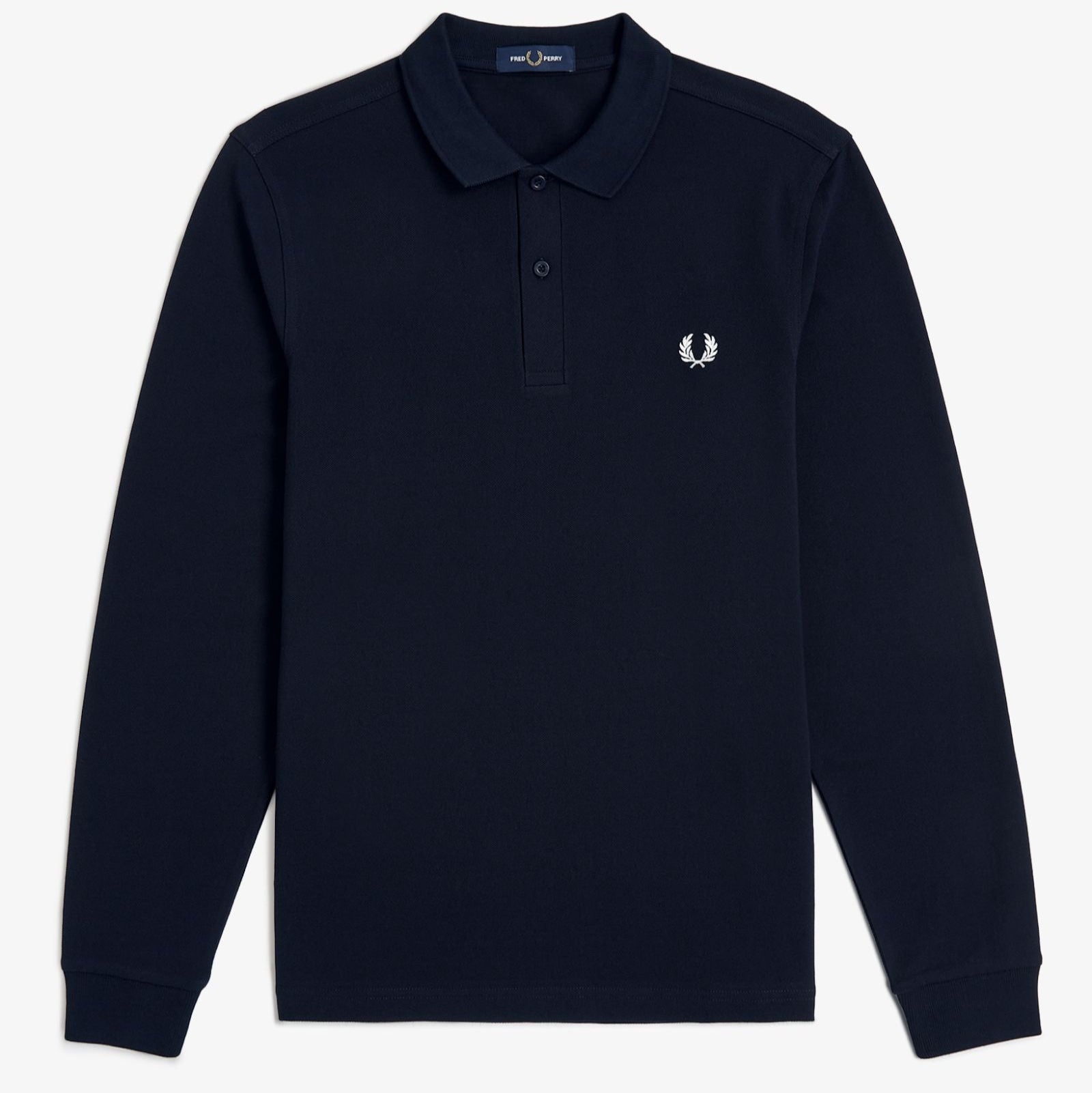 Long Sleeve Fred Perry Shirt AW25 - Navy