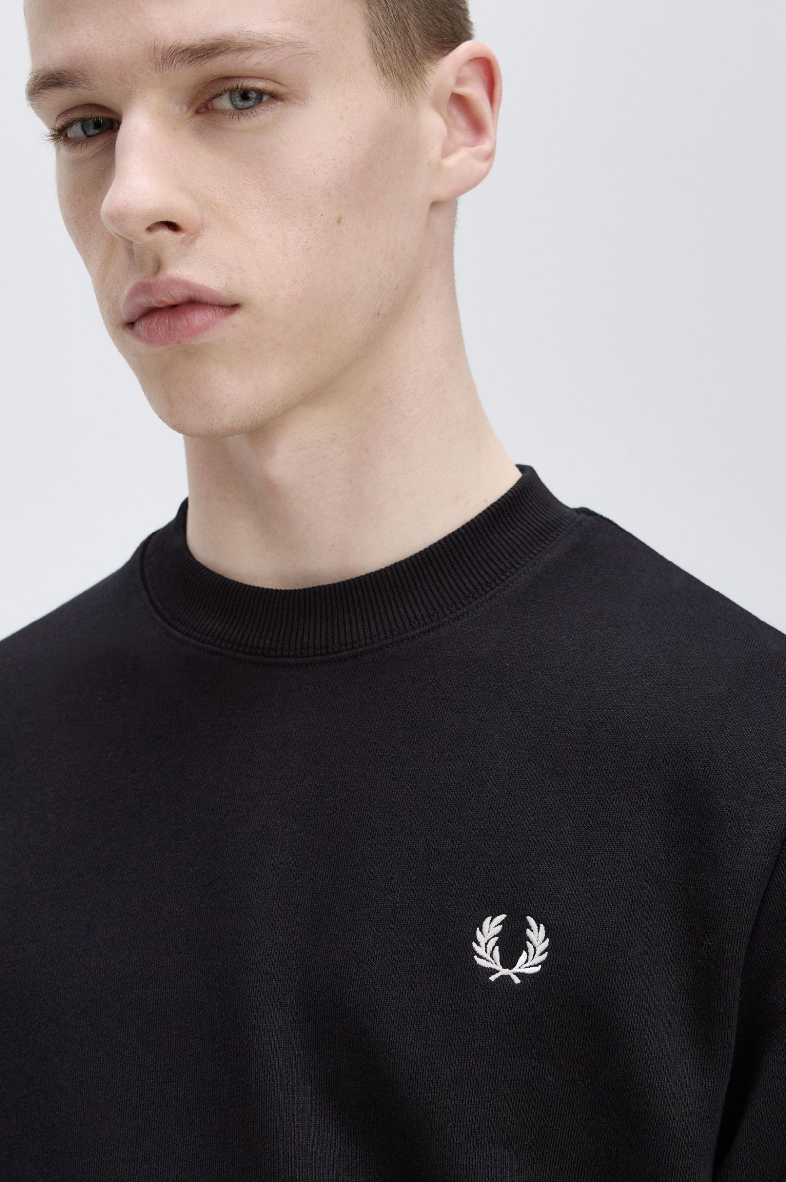 FP Crew Neck SweatShirt Fred Perry - Black