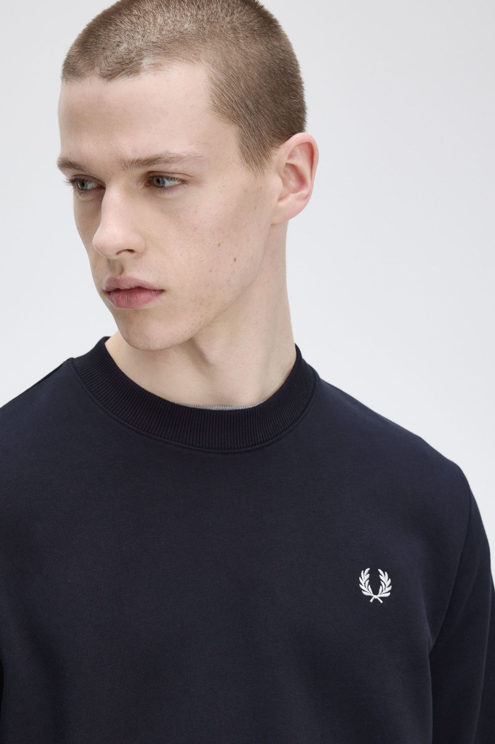 FP Crew Neck SweatShirt Fred Perry - Navy