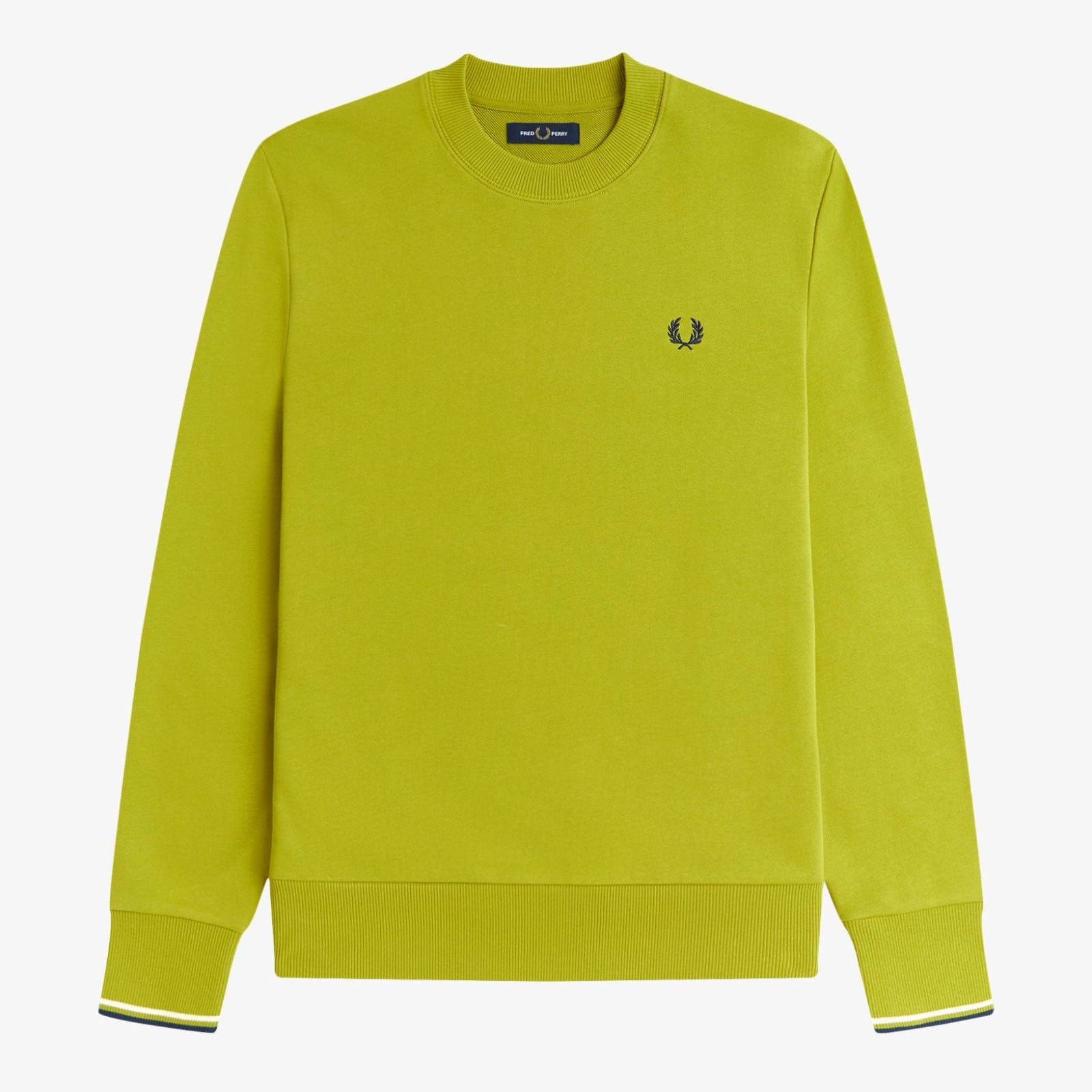 Crew Neck Sweatshirt Fred Perry AW25 - Tennis Blue / French Navy