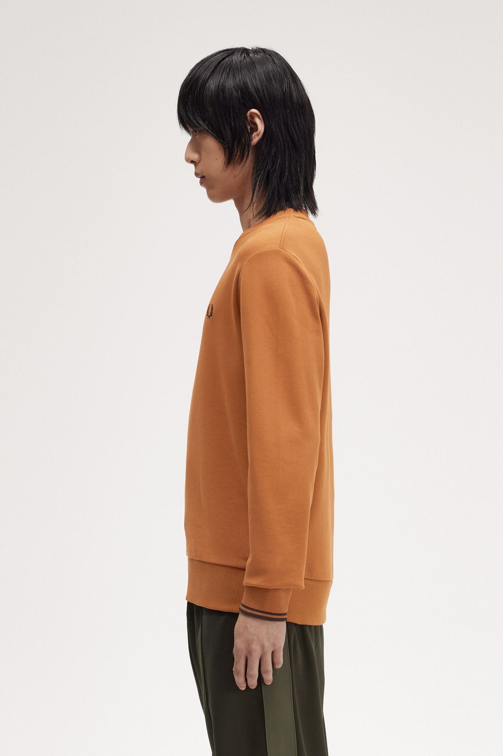 FP Crew Neck Swaetshirt Fred Perry - Marmalade