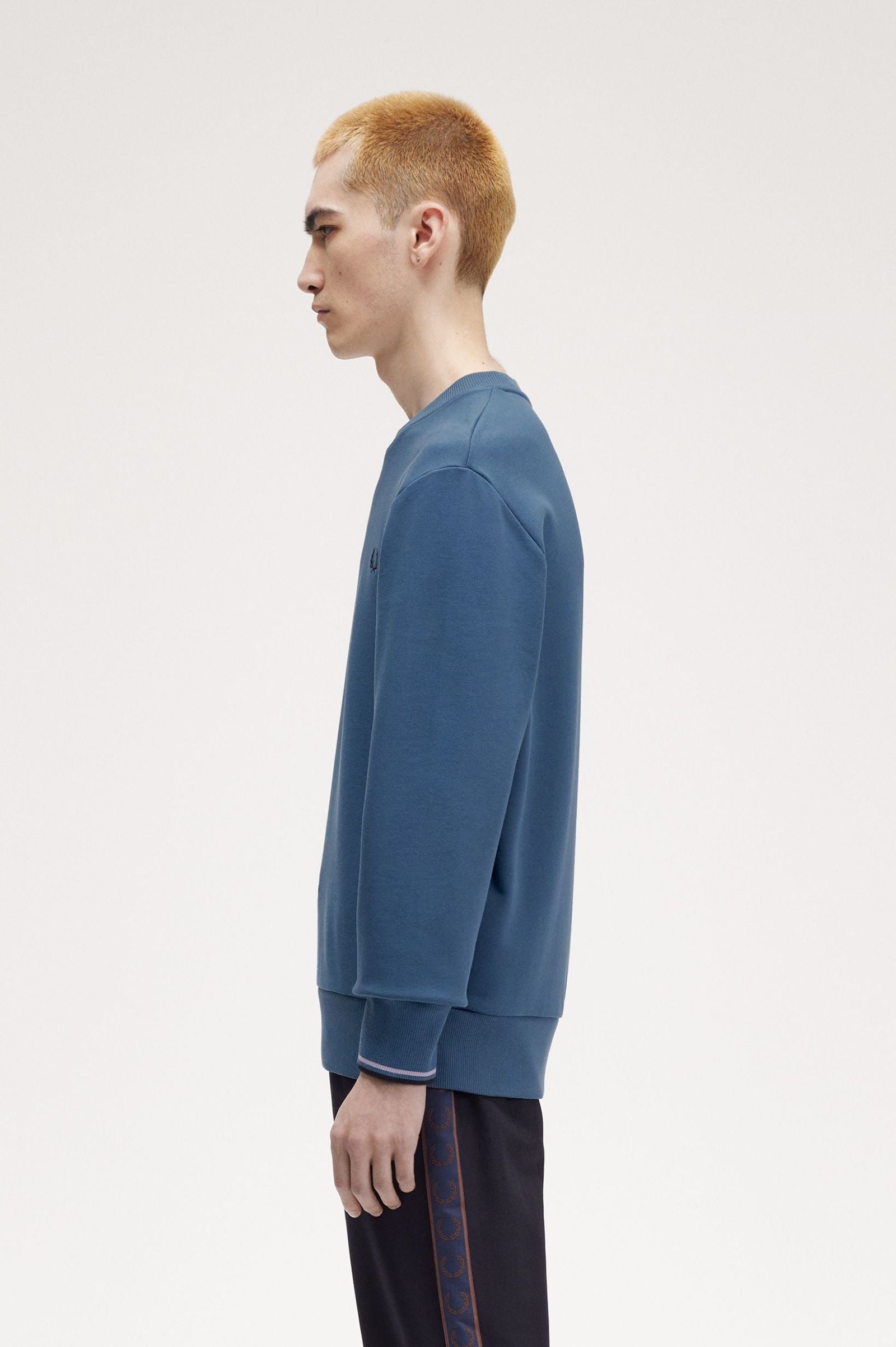 FP Crew Neck Swaetshirt Fred Perry - Midnight Blue