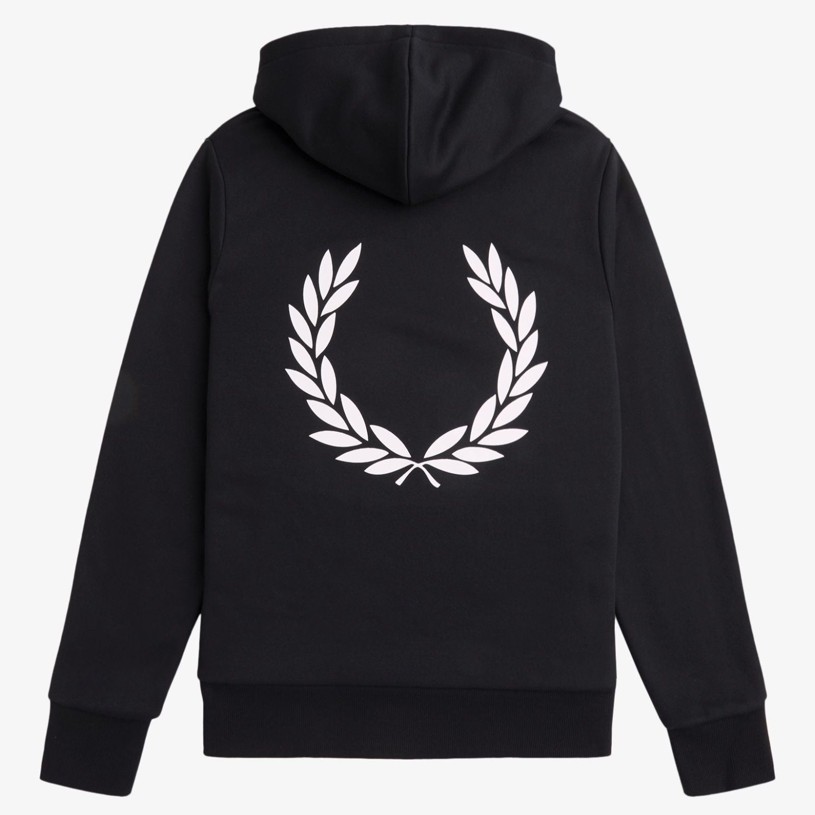 FP Double Graphic Hooded Sweatshirt Fred Perry - Black