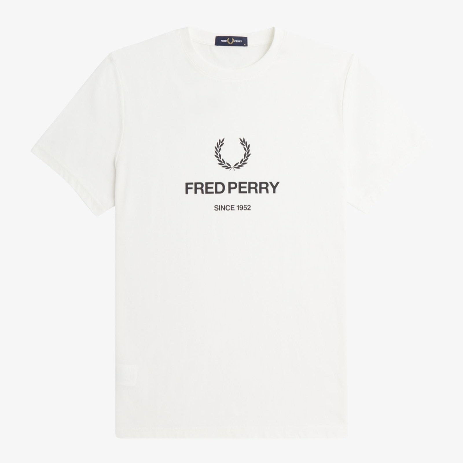 FP Fred Perry Graphic T-Shirt - Snow White