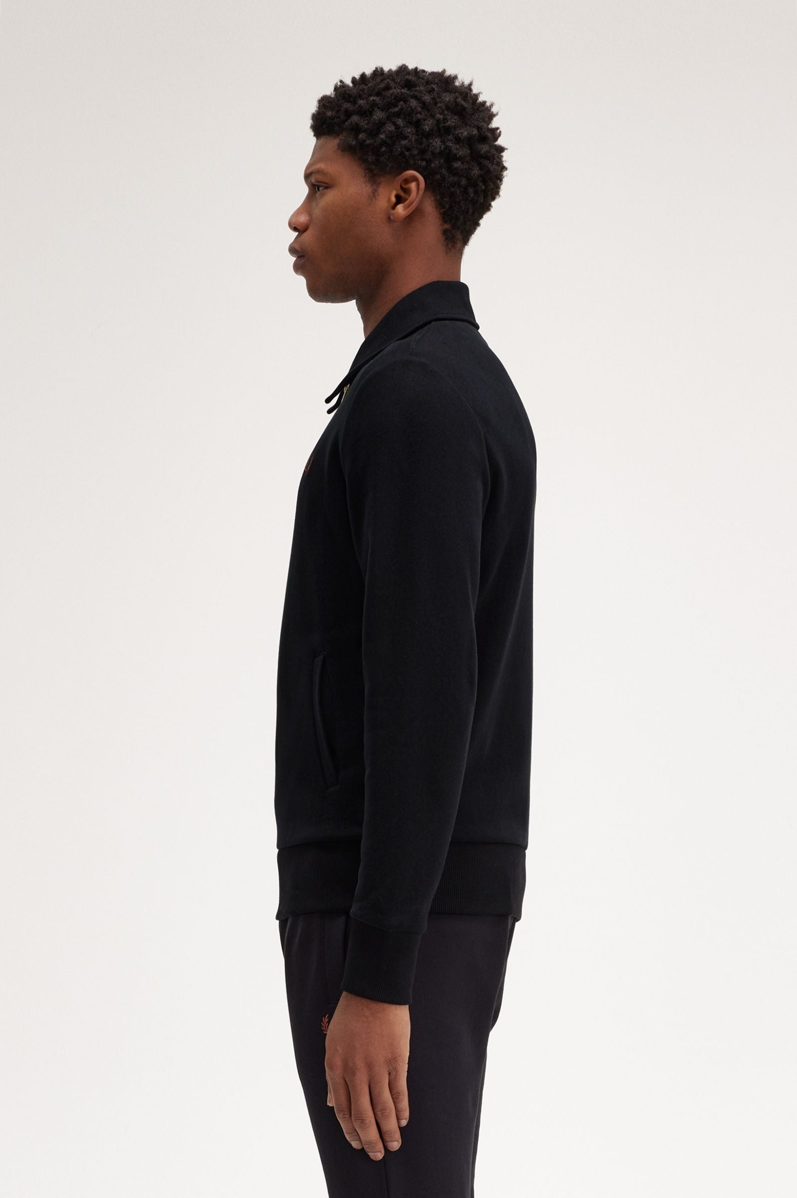 FP Half Zip Sweatshirt Fred Perry - Black