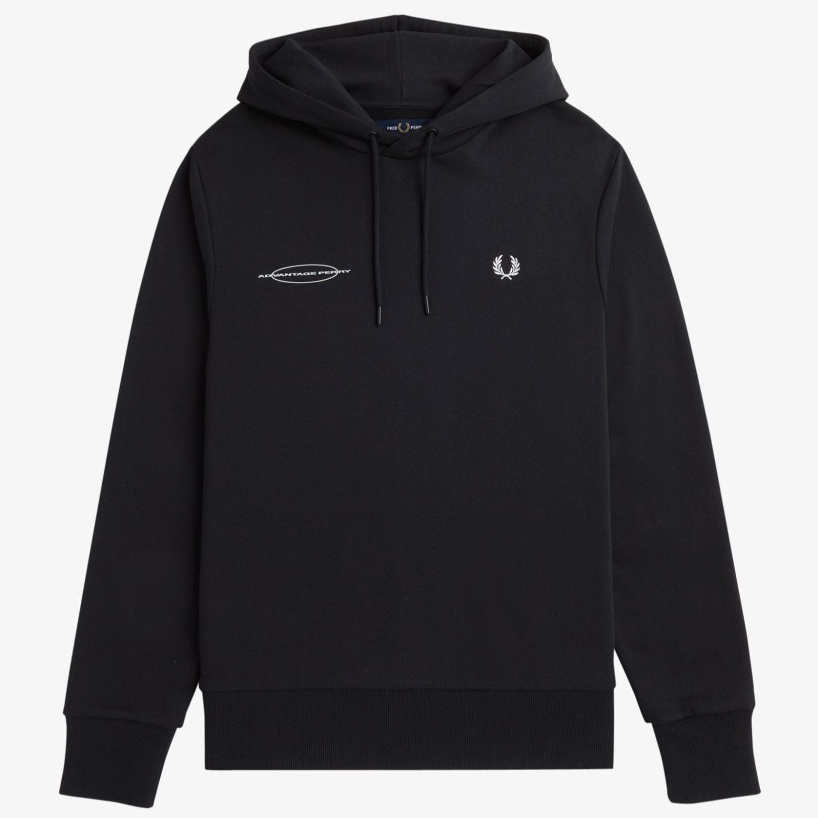 FP Advantage Perry Hooded Sweatshirt Fred Perry - Black