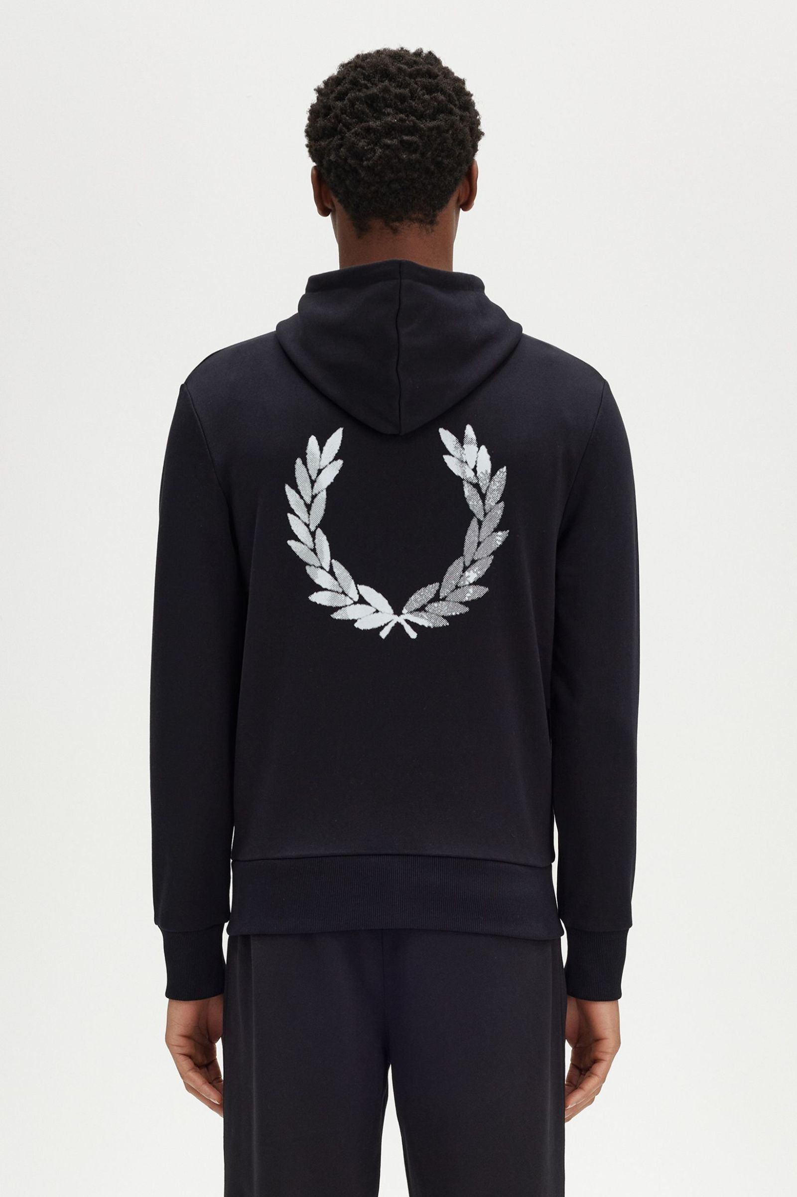 FP Advantage Perry Hooded Sweatshirt Fred Perry - Black