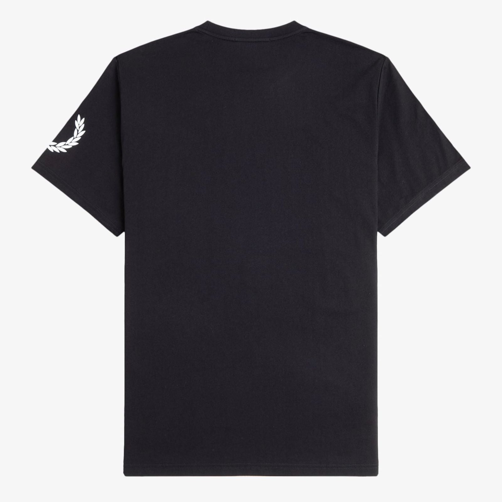 FP Double Branded Graphic T-Shirt Fred Perry - Black