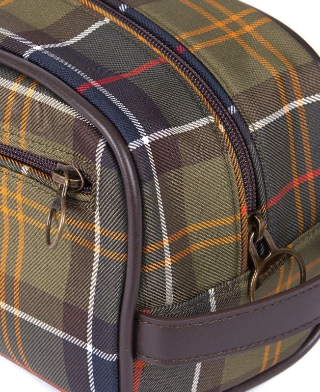 Tartan Washbag Beauty Fw24 Barbour Original - Classic Tartan