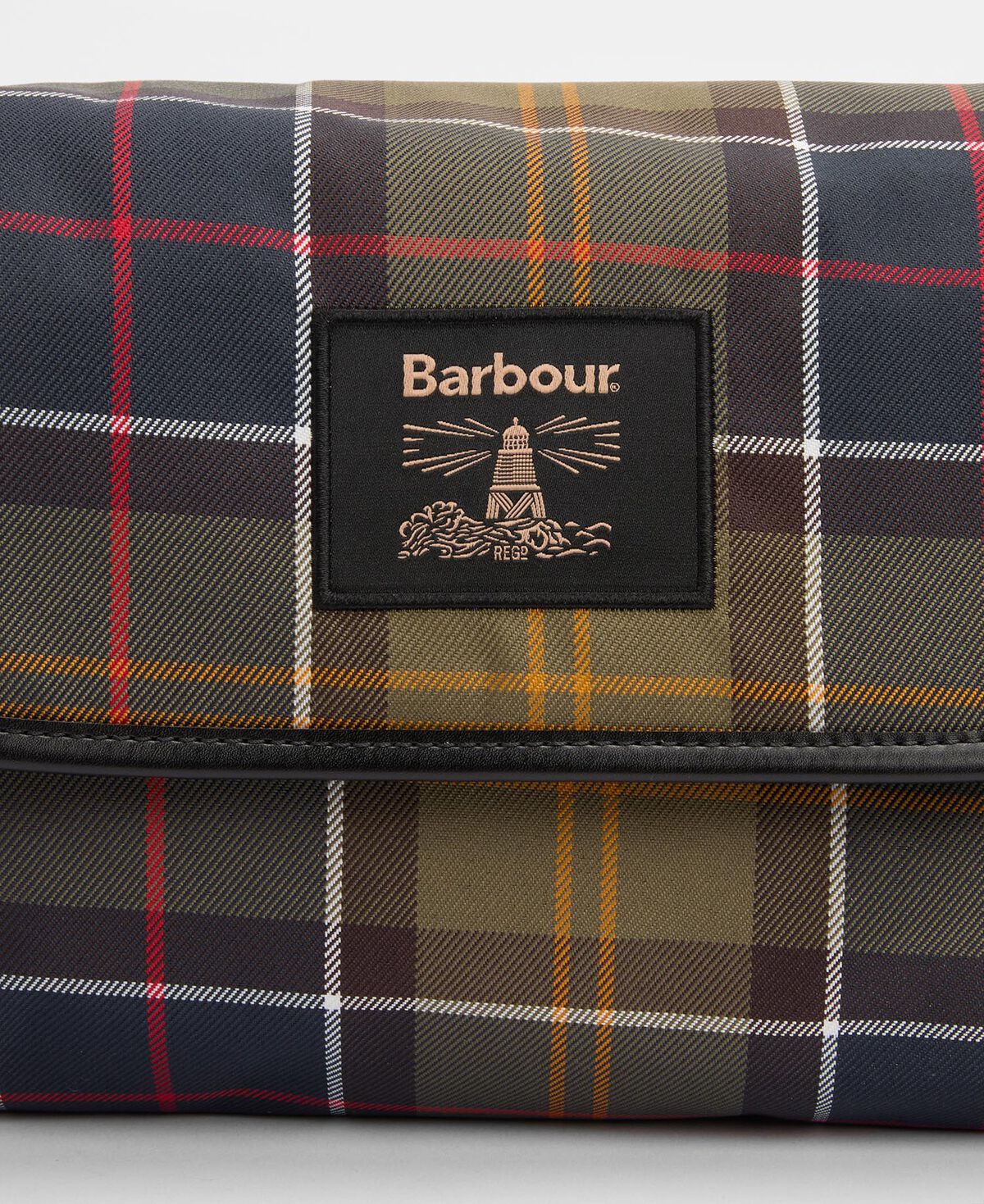 Barbour – Tartan Hanging Washbag – Classic/Beacon