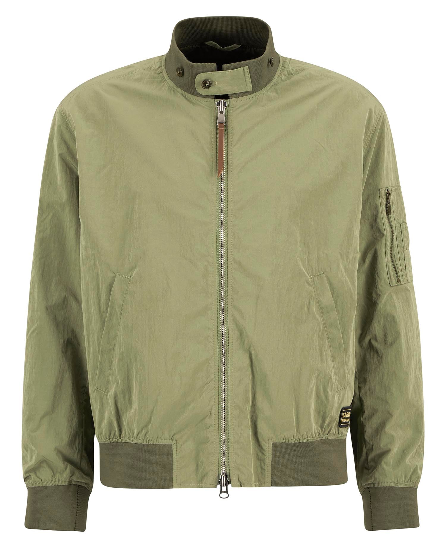 Fenton Casual Jacket Barbour International - Burnt Olive