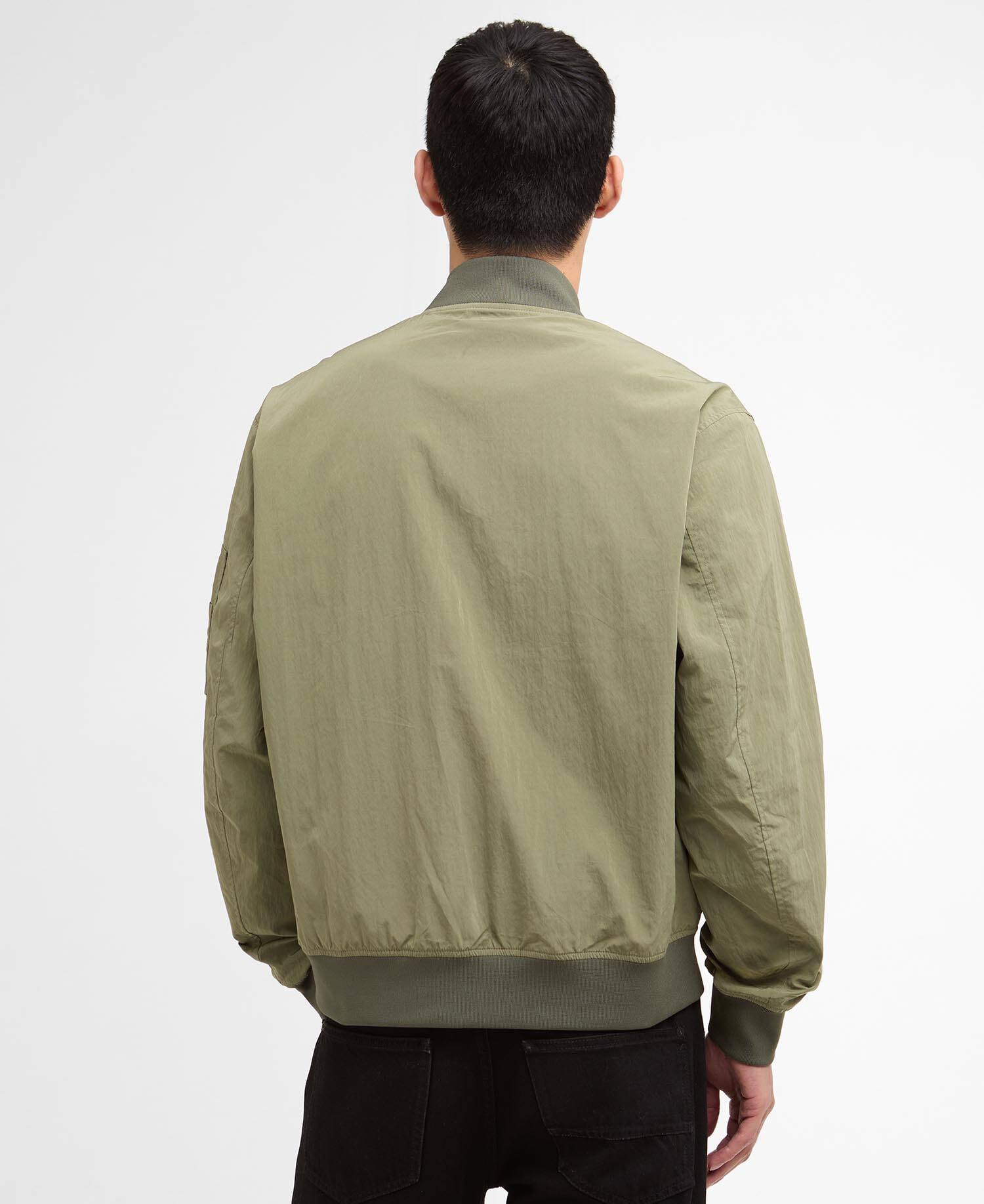 Fenton Casual Jacket Barbour International - Burnt Olive