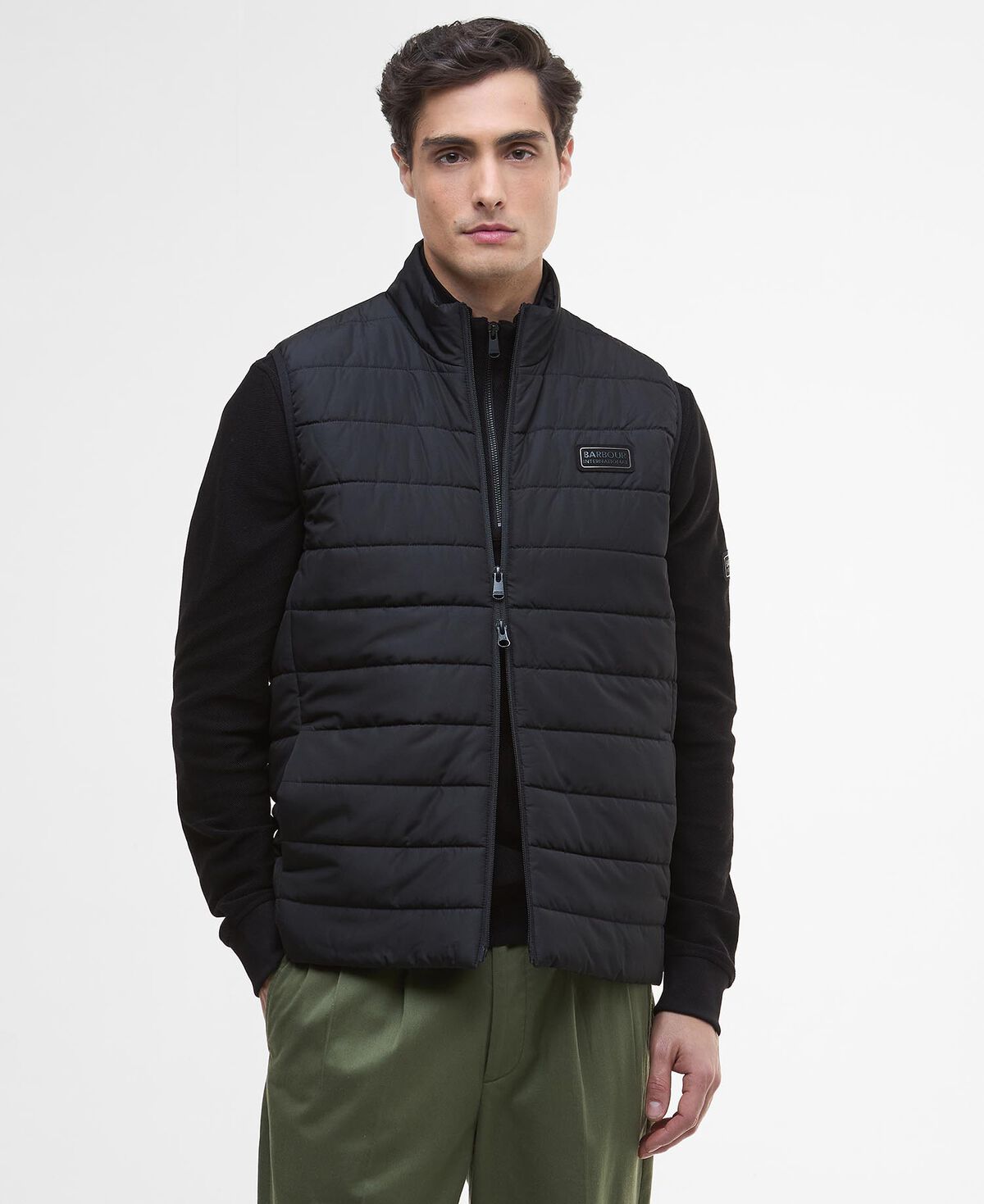 Barbour International – Aldon Quilted Gilet – Black