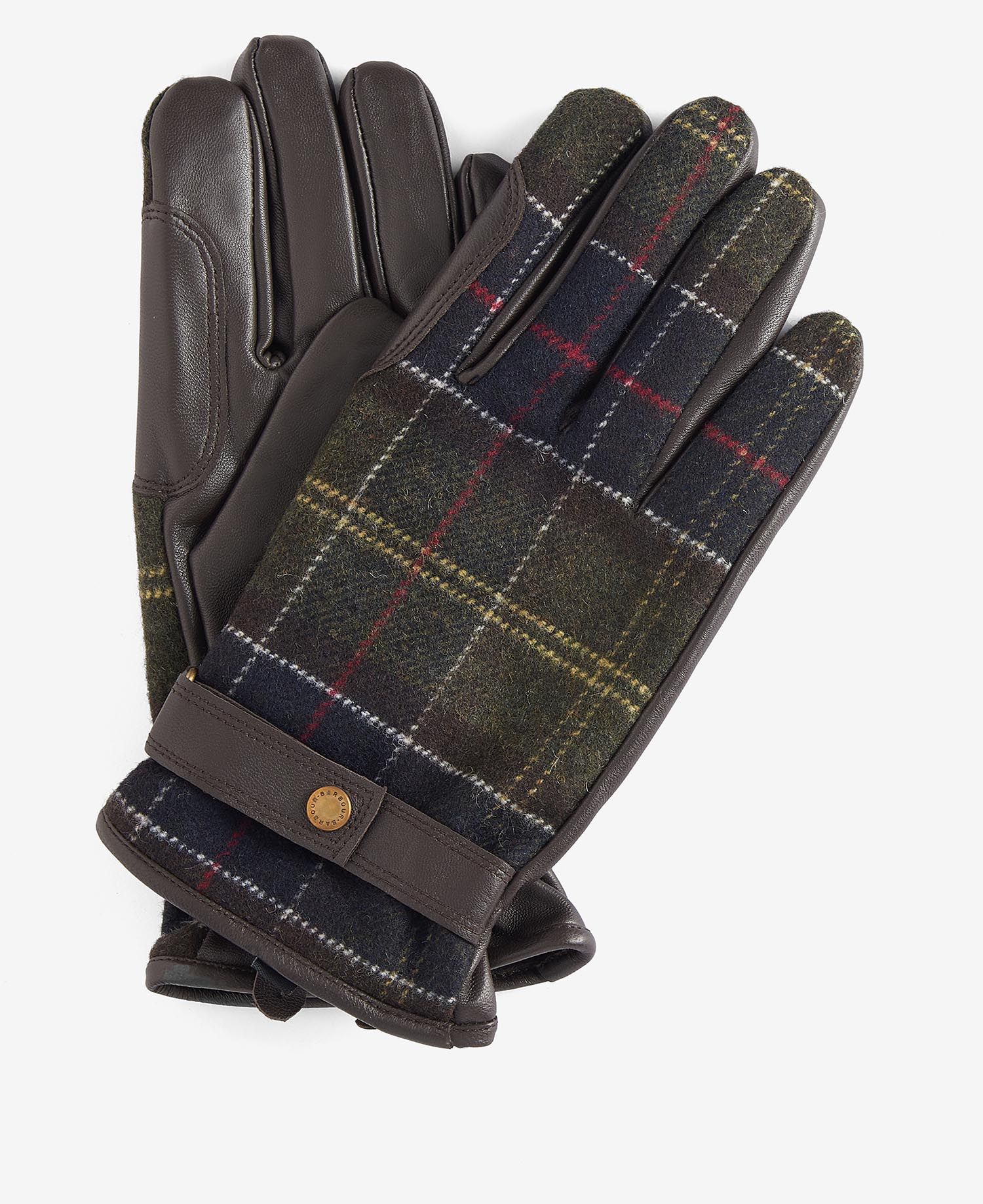 Newbrough Tartan Gloves Fw24 Barbour Gloves - Classic