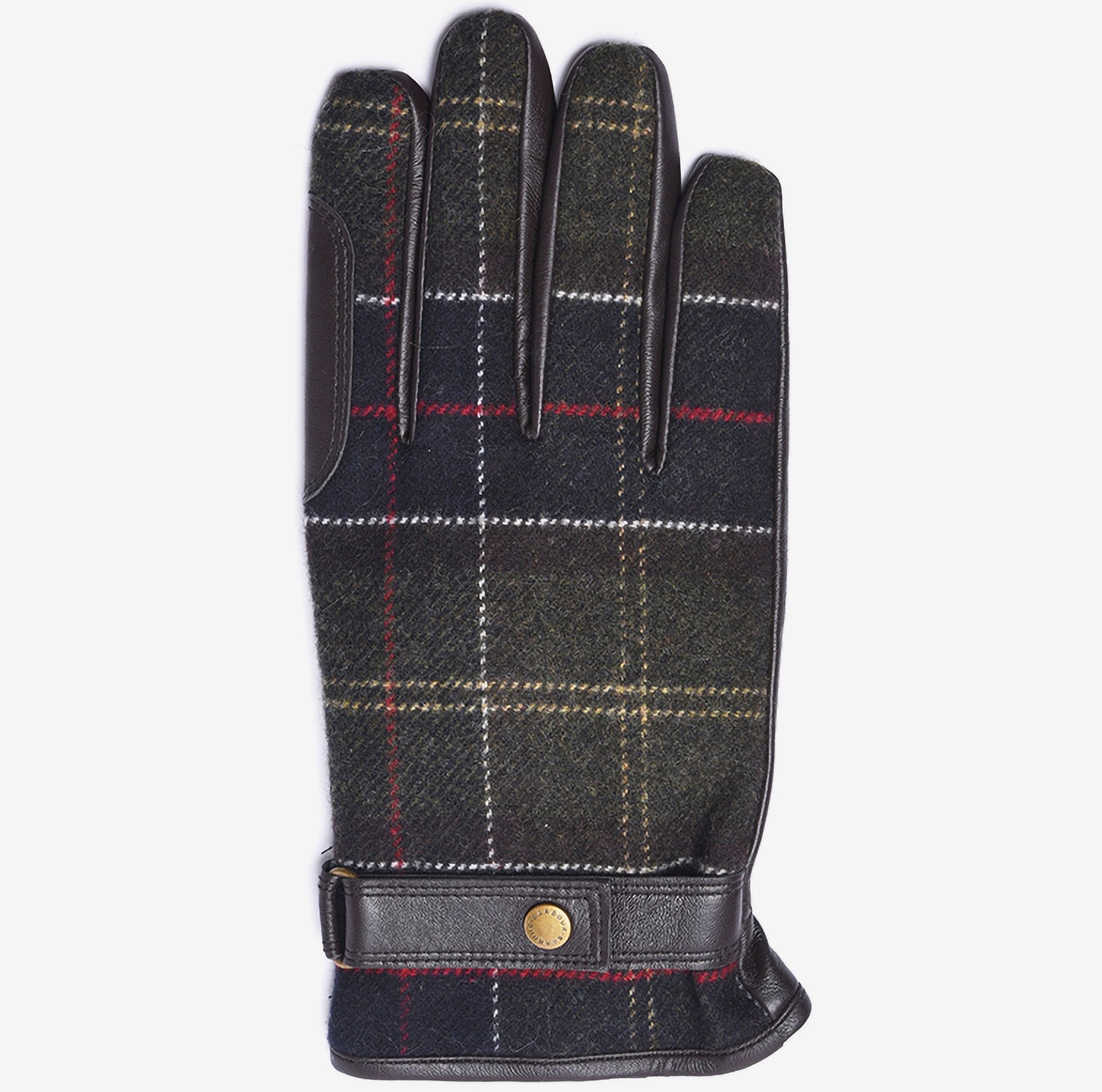 Newbrough Tartan Gloves Fw24 Barbour Gloves - Classic